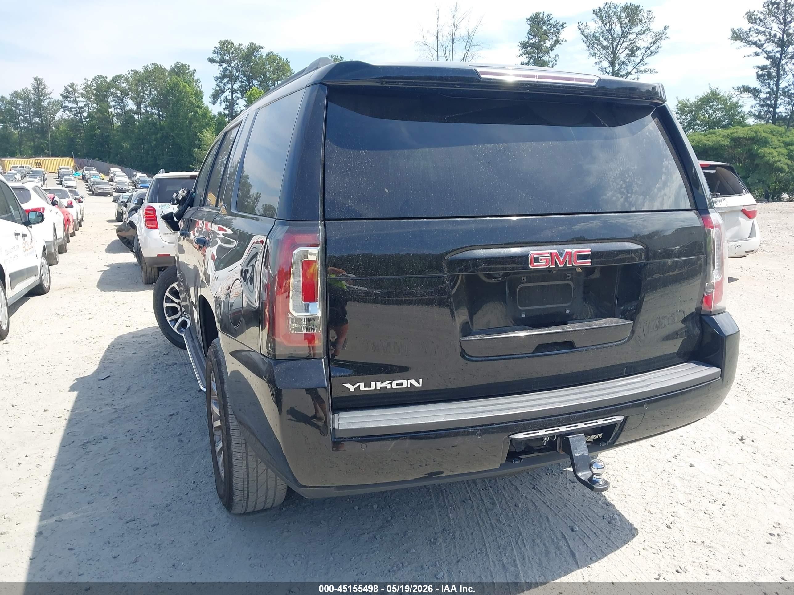 2020 Gmc Yukon 4wd Slt Black vin: 1GKS2BKC2LR203479