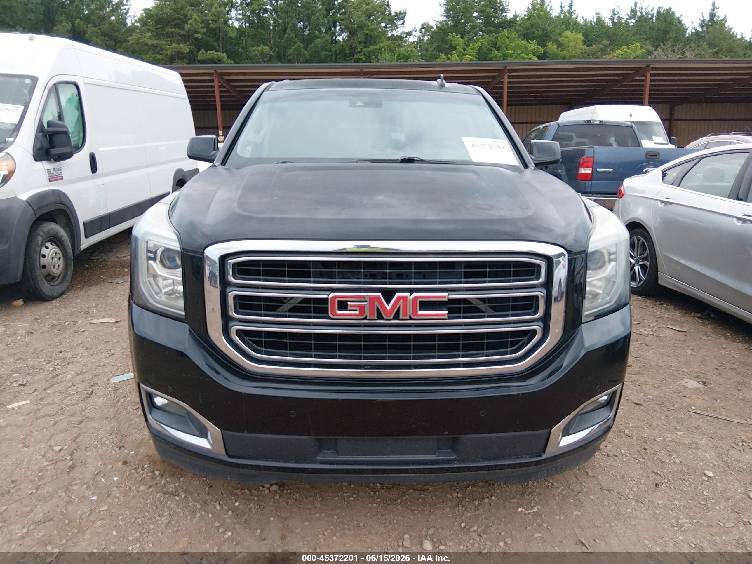2015 Gmc Yukon Slt Black vin: 1GKS2BKC3FR307869