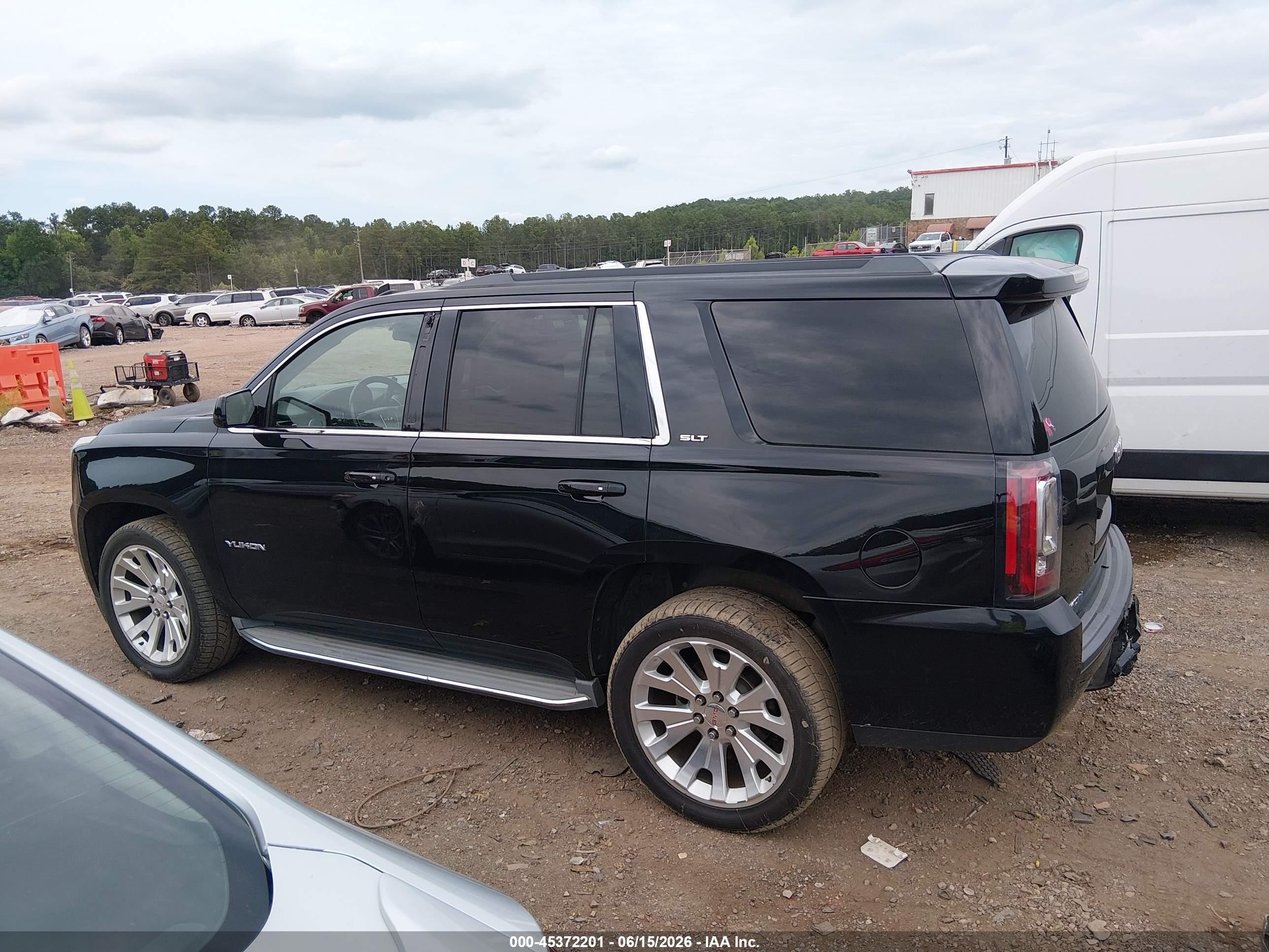 2015 Gmc Yukon Slt Black vin: 1GKS2BKC3FR307869
