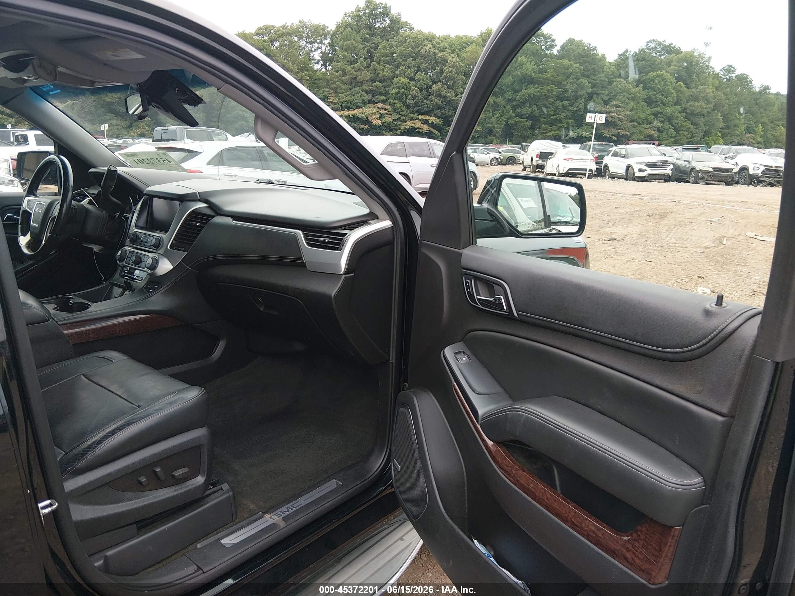 2015 Gmc Yukon Slt Black vin: 1GKS2BKC3FR307869