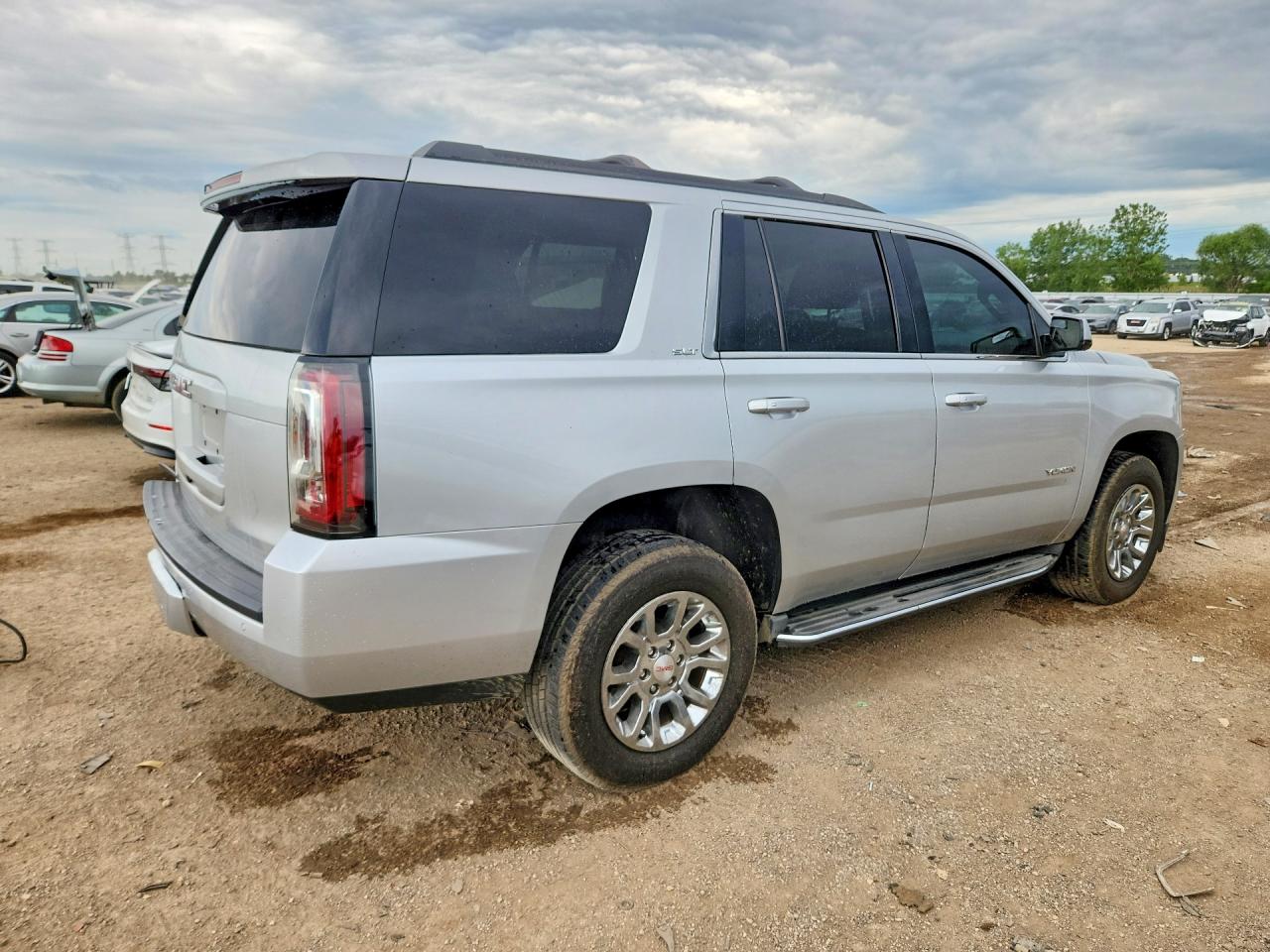 2015 Gmc Yukon Slt Silver vin: 1GKS2BKC3FR601546