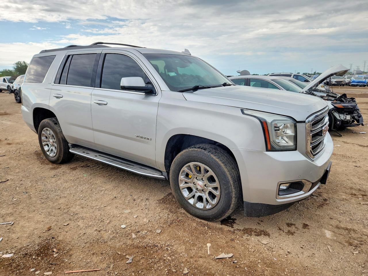 2015 Gmc Yukon Slt Silver vin: 1GKS2BKC3FR601546