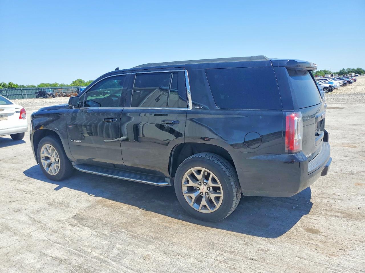 2015 Gmc Yukon Slt Black vin: 1GKS2BKC3FR679860