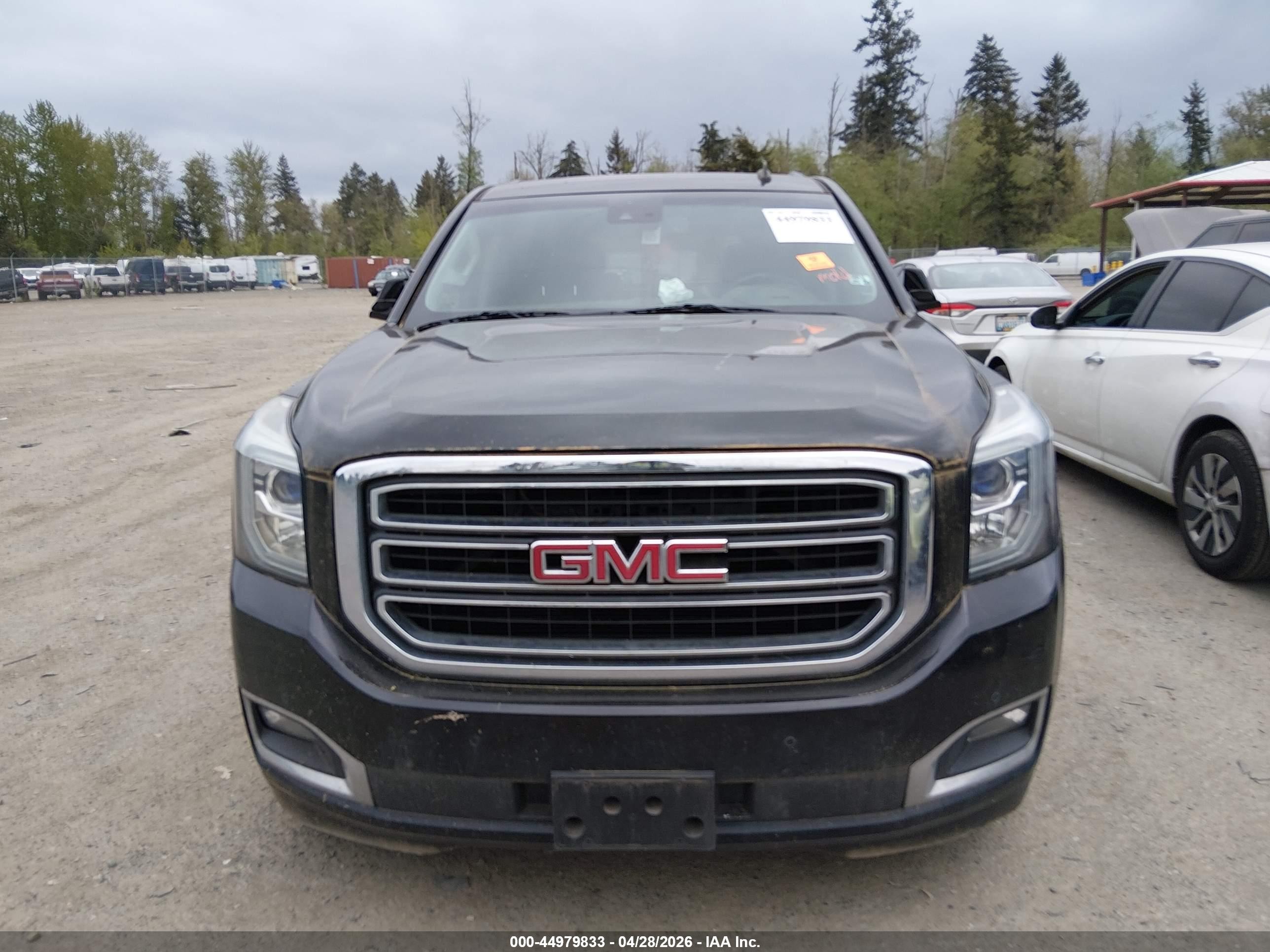 2015 Gmc Yukon Slt Black vin: 1GKS2BKC4FR137845
