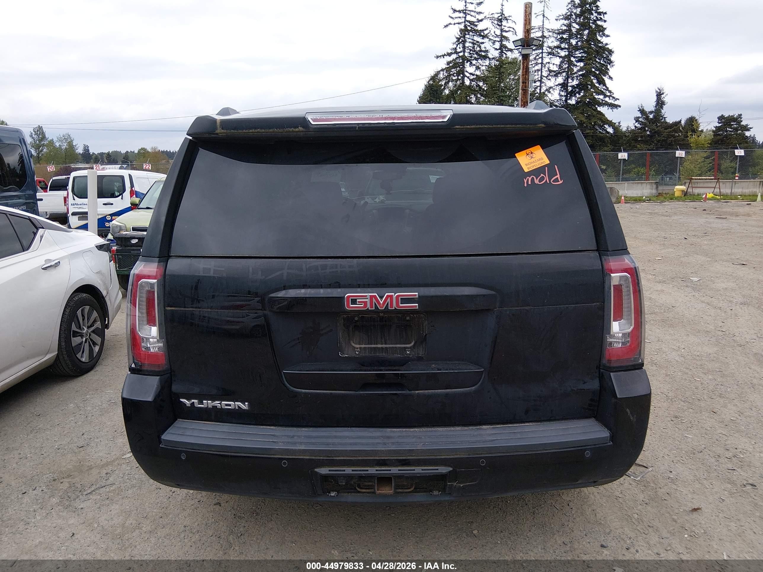 2015 Gmc Yukon Slt Black vin: 1GKS2BKC4FR137845