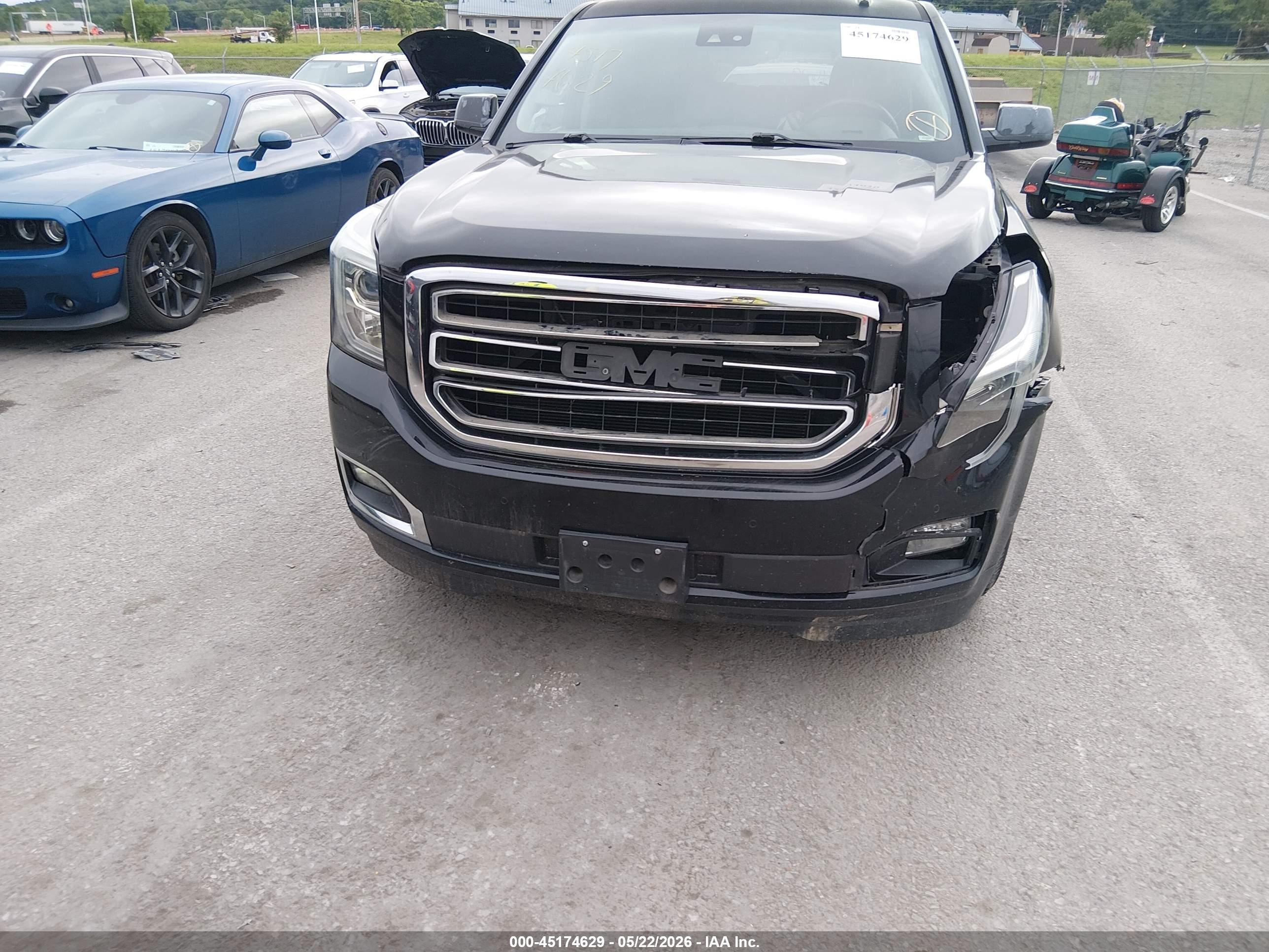 2015 Gmc Yukon Slt Черный vin: 1GKS2BKC4FR262716