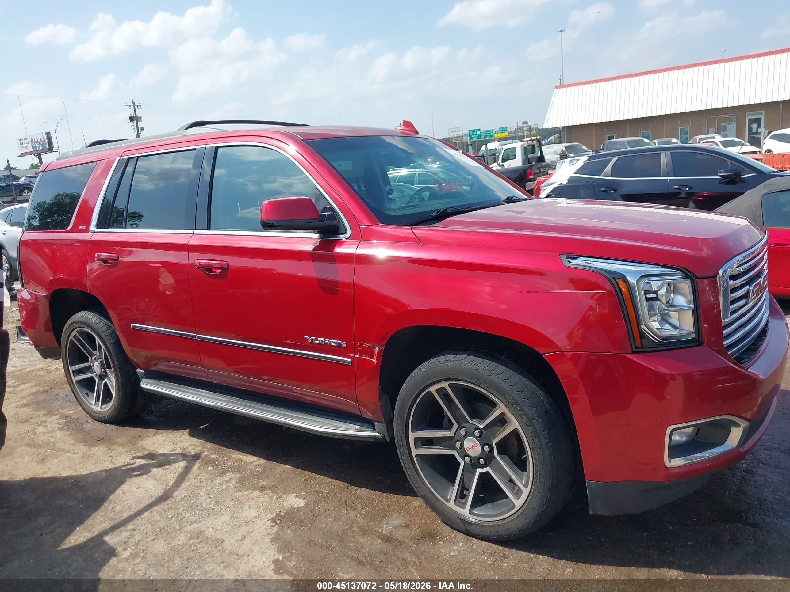 2015 Gmc Yukon Slt Black vin: 1GKS2BKC4FR686929