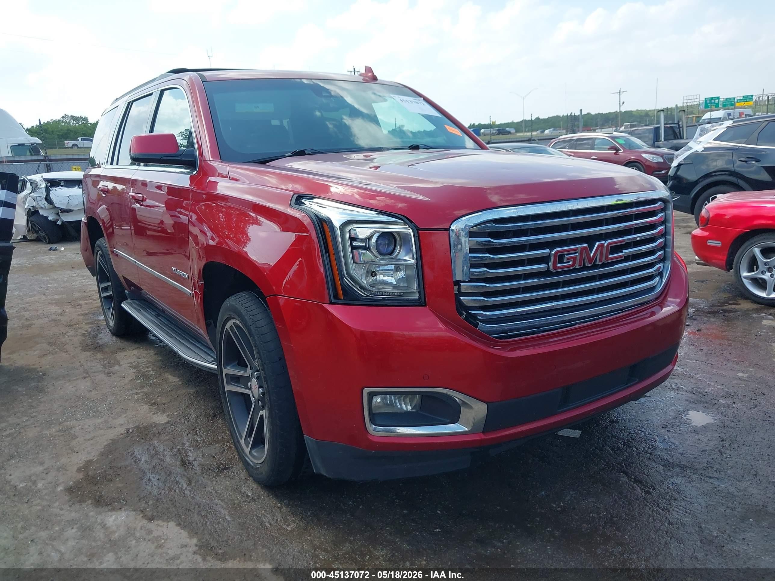 2015 Gmc Yukon Slt Black vin: 1GKS2BKC4FR686929