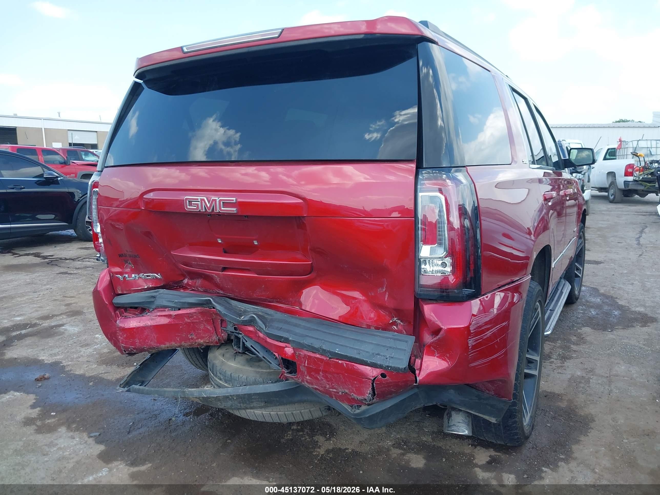 2015 Gmc Yukon Slt Black vin: 1GKS2BKC4FR686929