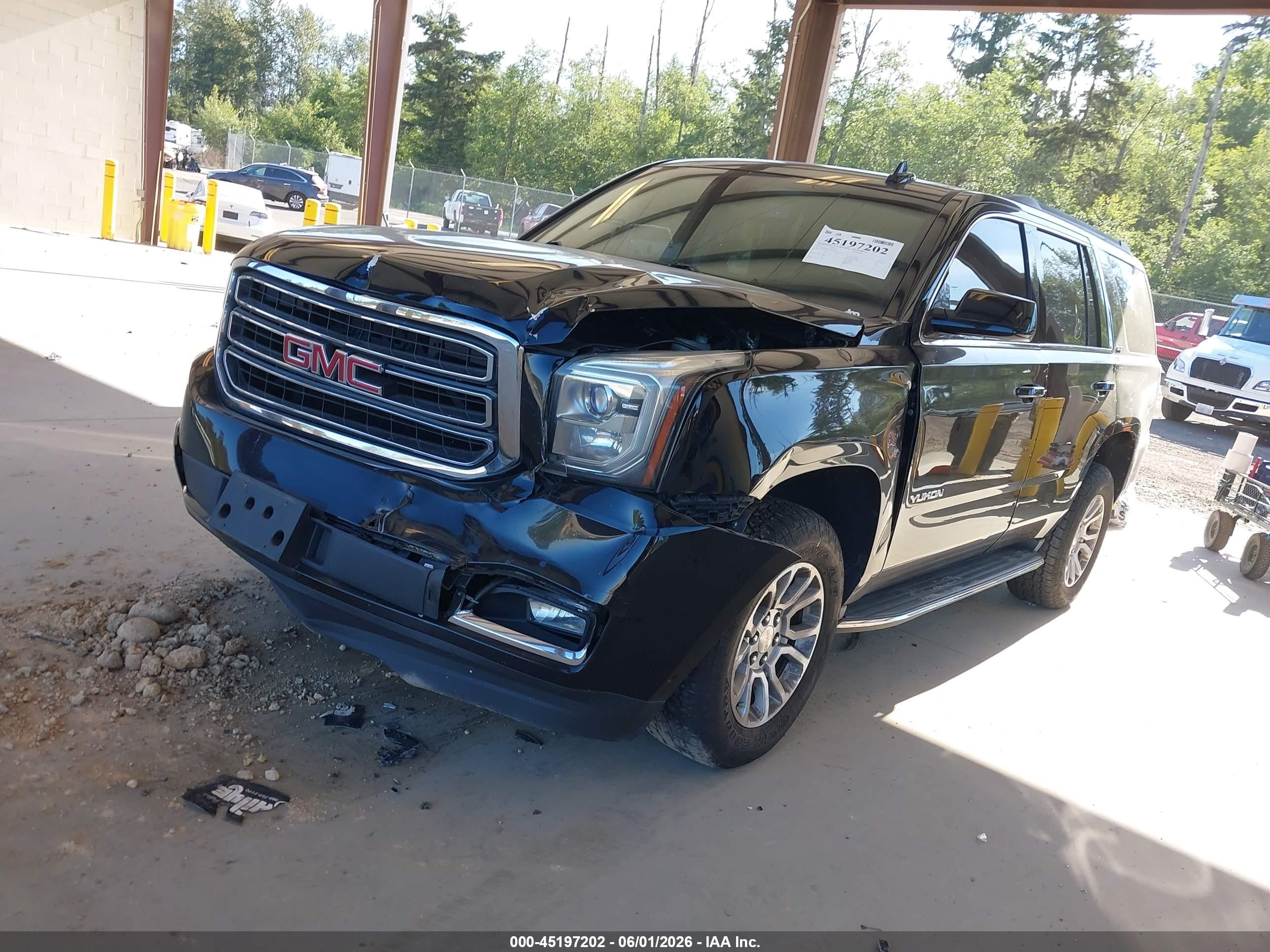 2016 Gmc Yukon Slt Black vin: 1GKS2BKC4GR212867
