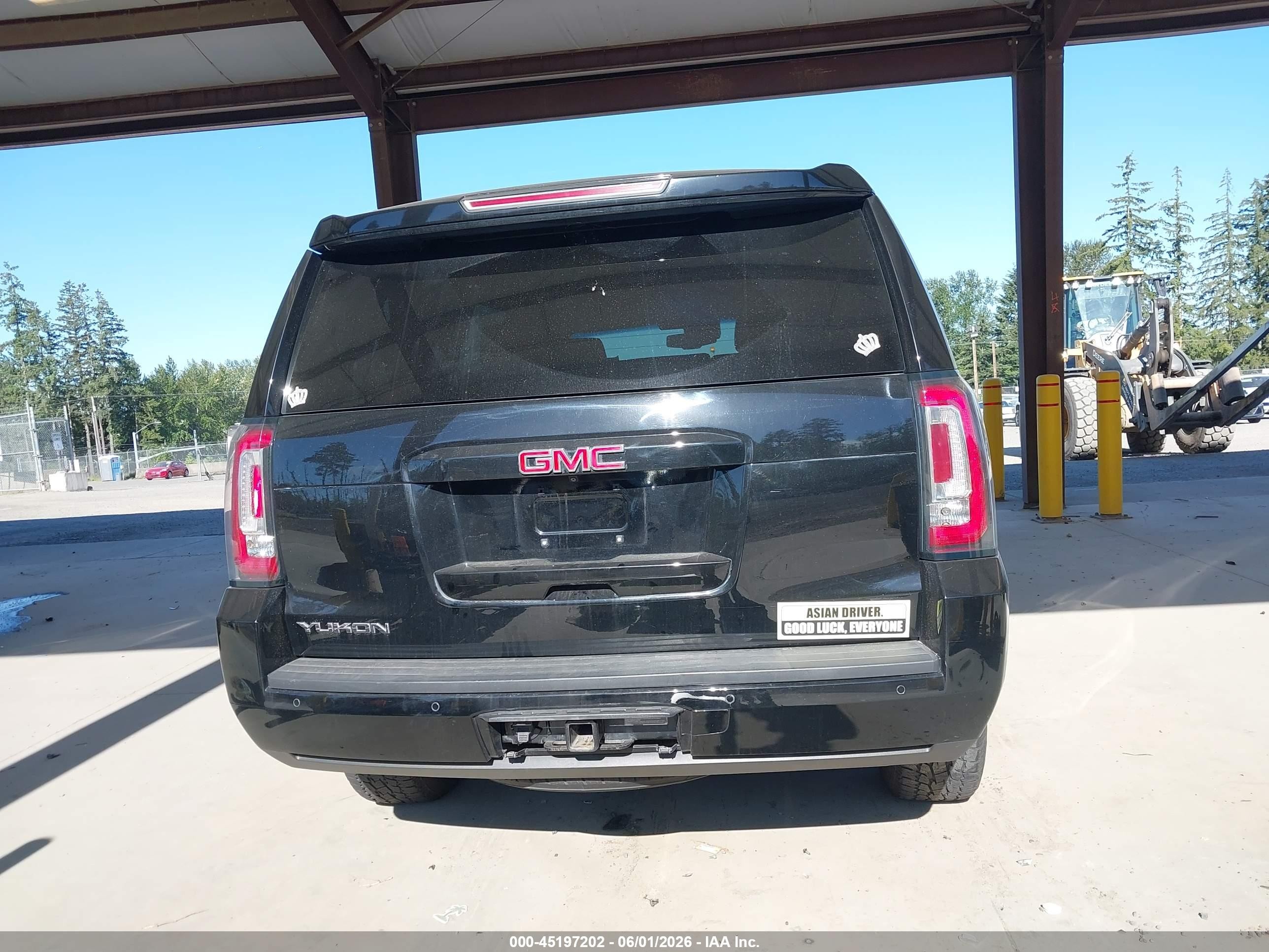 2016 Gmc Yukon Slt Black vin: 1GKS2BKC4GR212867