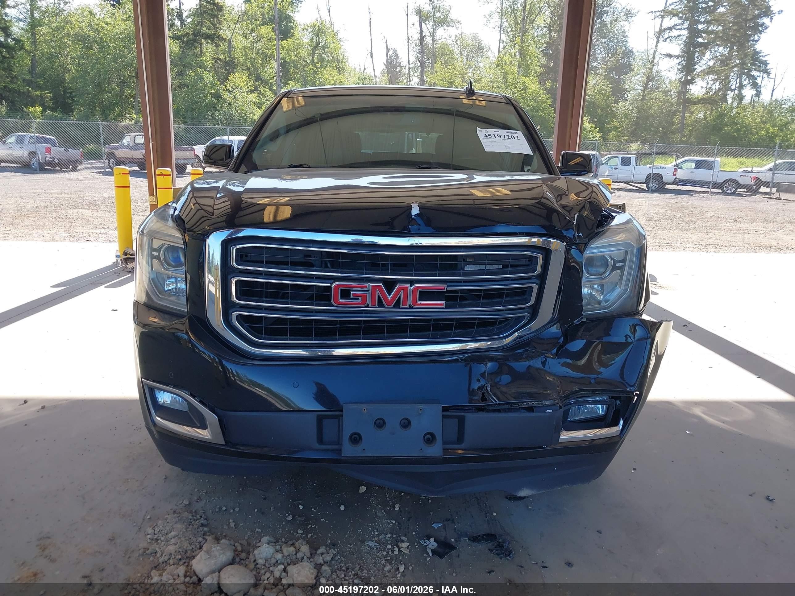 2016 Gmc Yukon Slt Black vin: 1GKS2BKC4GR212867