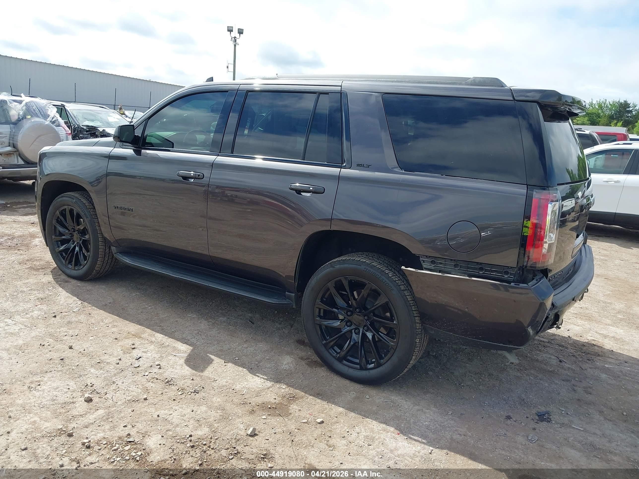 2017 Gmc Yukon Slt Black vin: 1GKS2BKC4HR397505