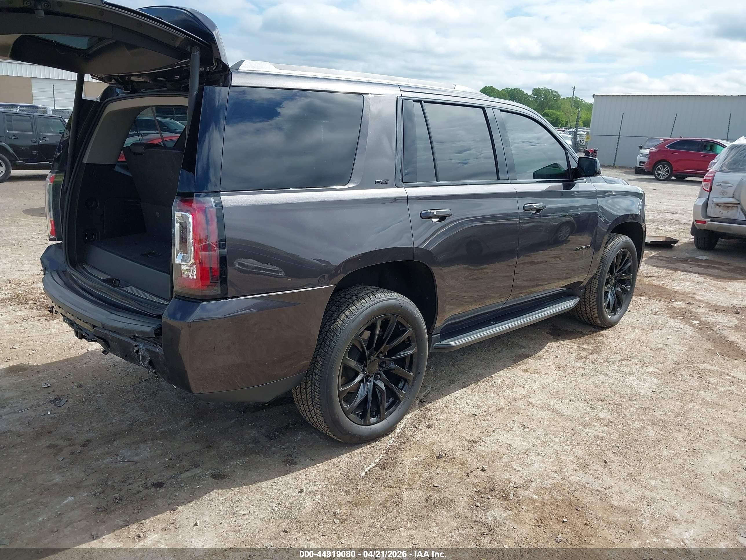 2017 Gmc Yukon Slt Black vin: 1GKS2BKC4HR397505