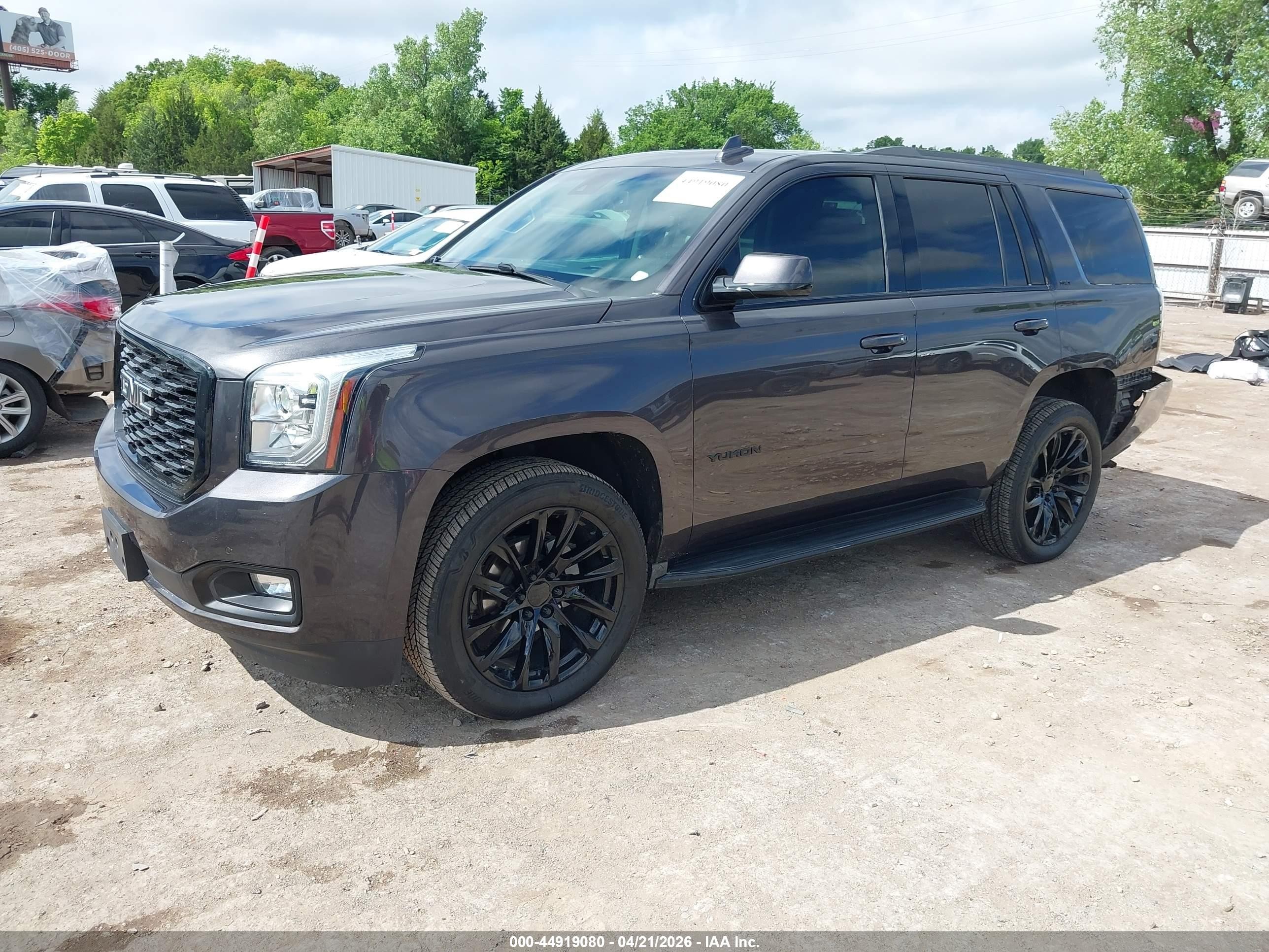 2017 Gmc Yukon Slt Black vin: 1GKS2BKC4HR397505
