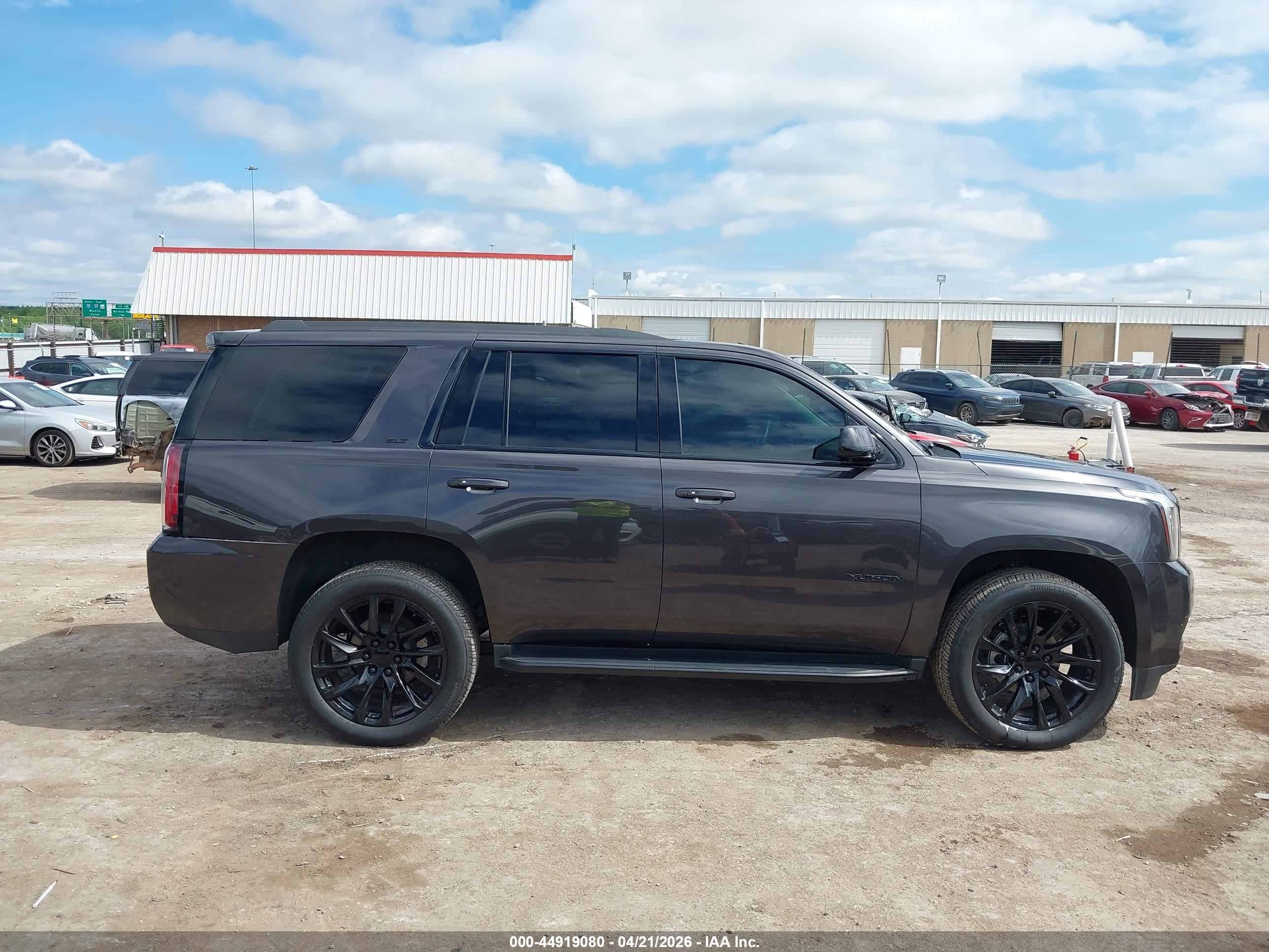 2017 Gmc Yukon Slt Black vin: 1GKS2BKC4HR397505
