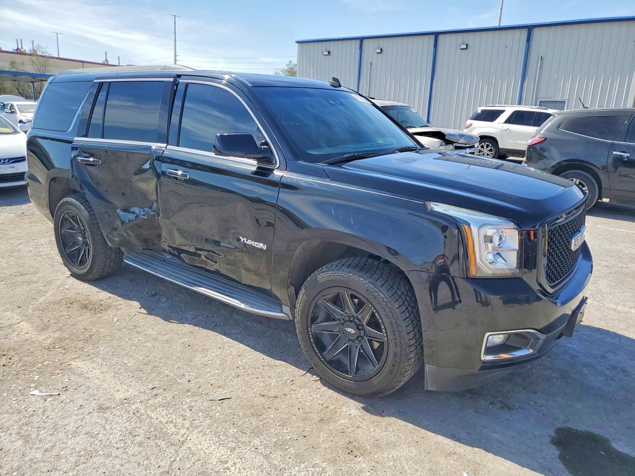 2015 Gmc Yukon Slt Black vin: 1GKS2BKC5FR101548