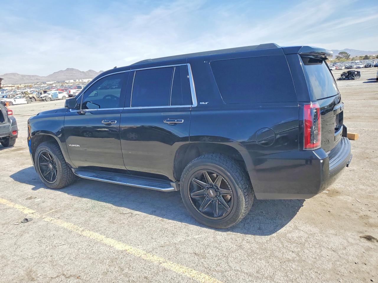 2015 Gmc Yukon Slt Black vin: 1GKS2BKC5FR101548