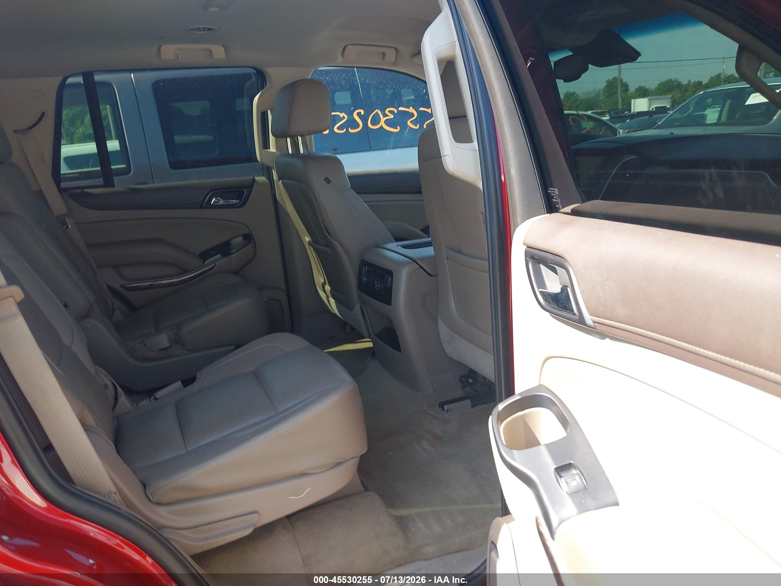 2015 Gmc Yukon Slt Red vin: 1GKS2BKC5FR135098
