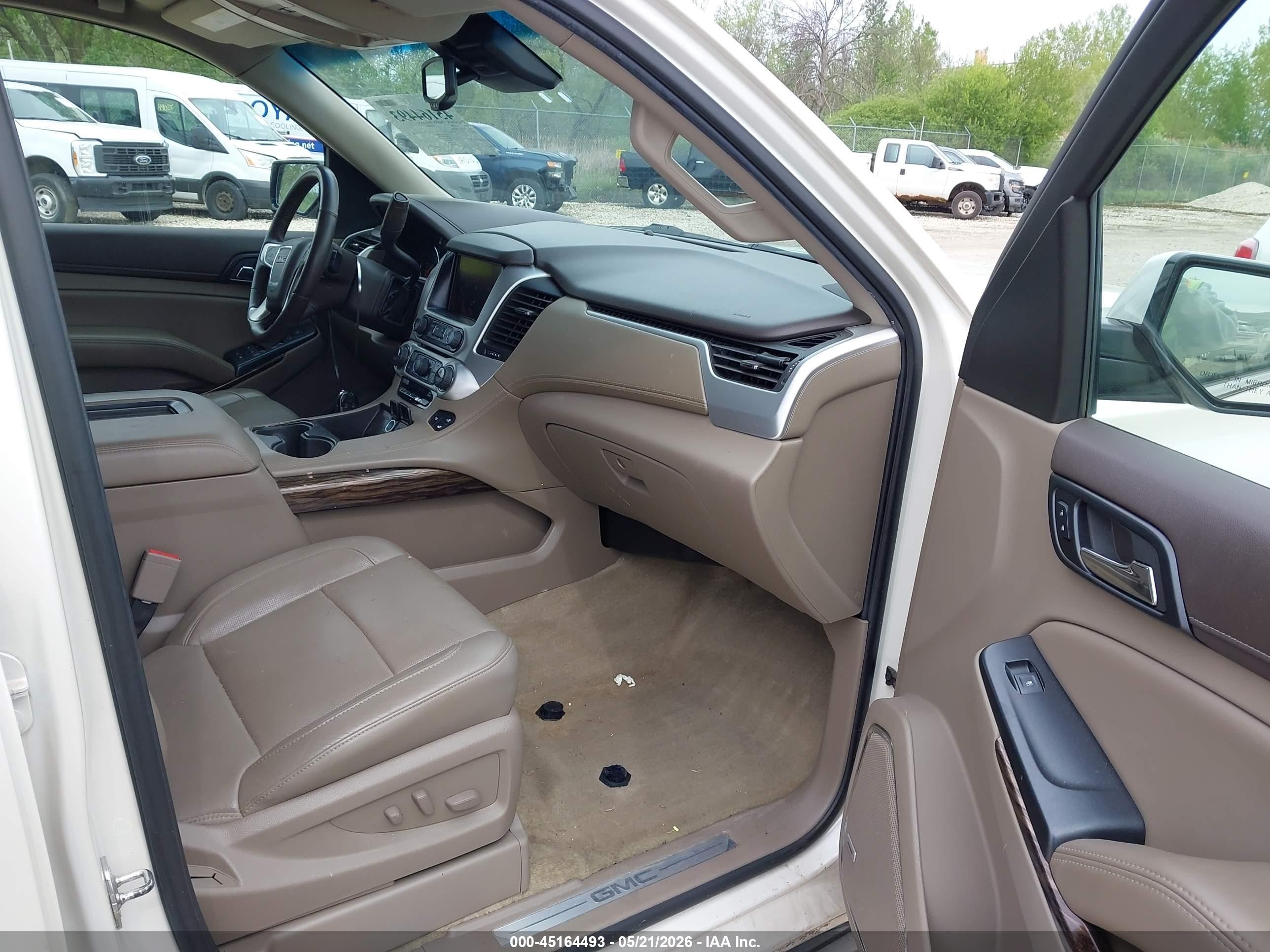 2015 Gmc Yukon Slt Белый vin: 1GKS2BKC5FR140303