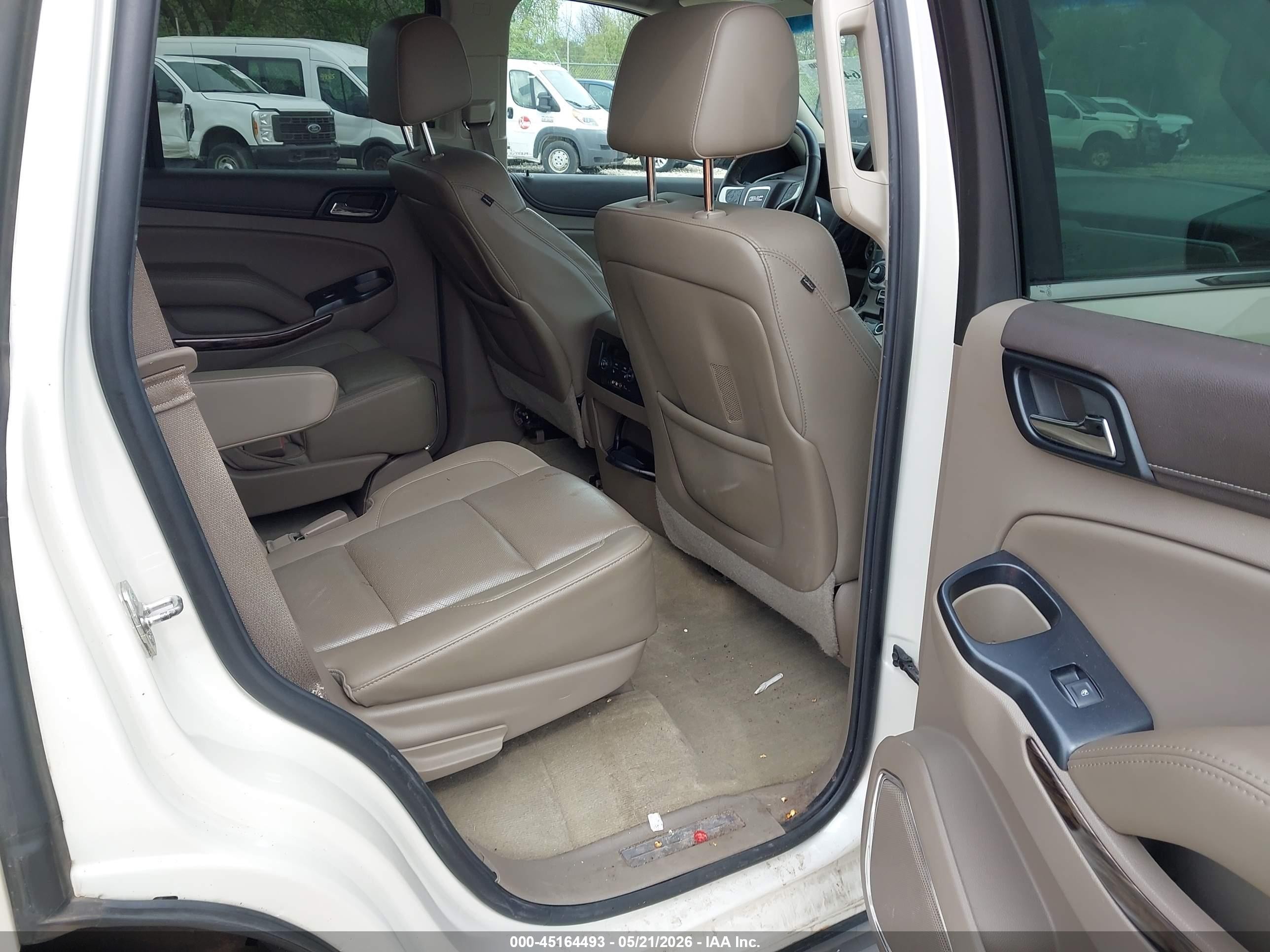 2015 Gmc Yukon Slt Белый vin: 1GKS2BKC5FR140303