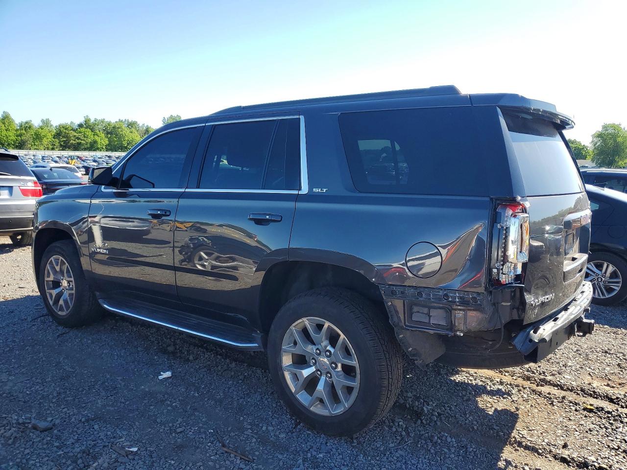 2015 Gmc Yukon Slt Gray vin: 1GKS2BKC5FR267097