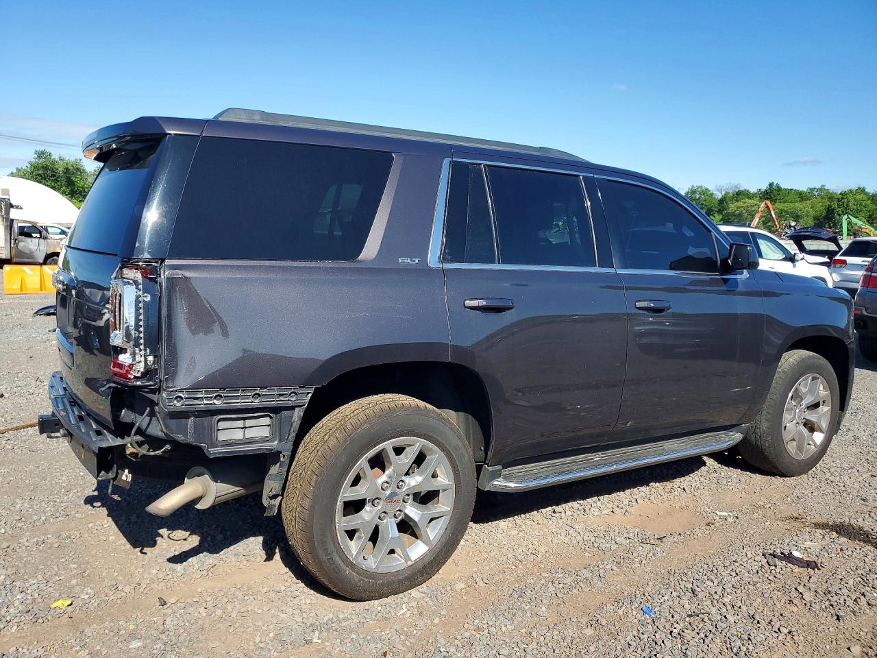 2015 Gmc Yukon Slt Gray vin: 1GKS2BKC5FR267097