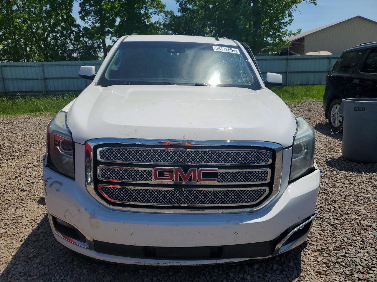2015 Gmc Yukon Slt White vin: 1GKS2BKC5FR267651