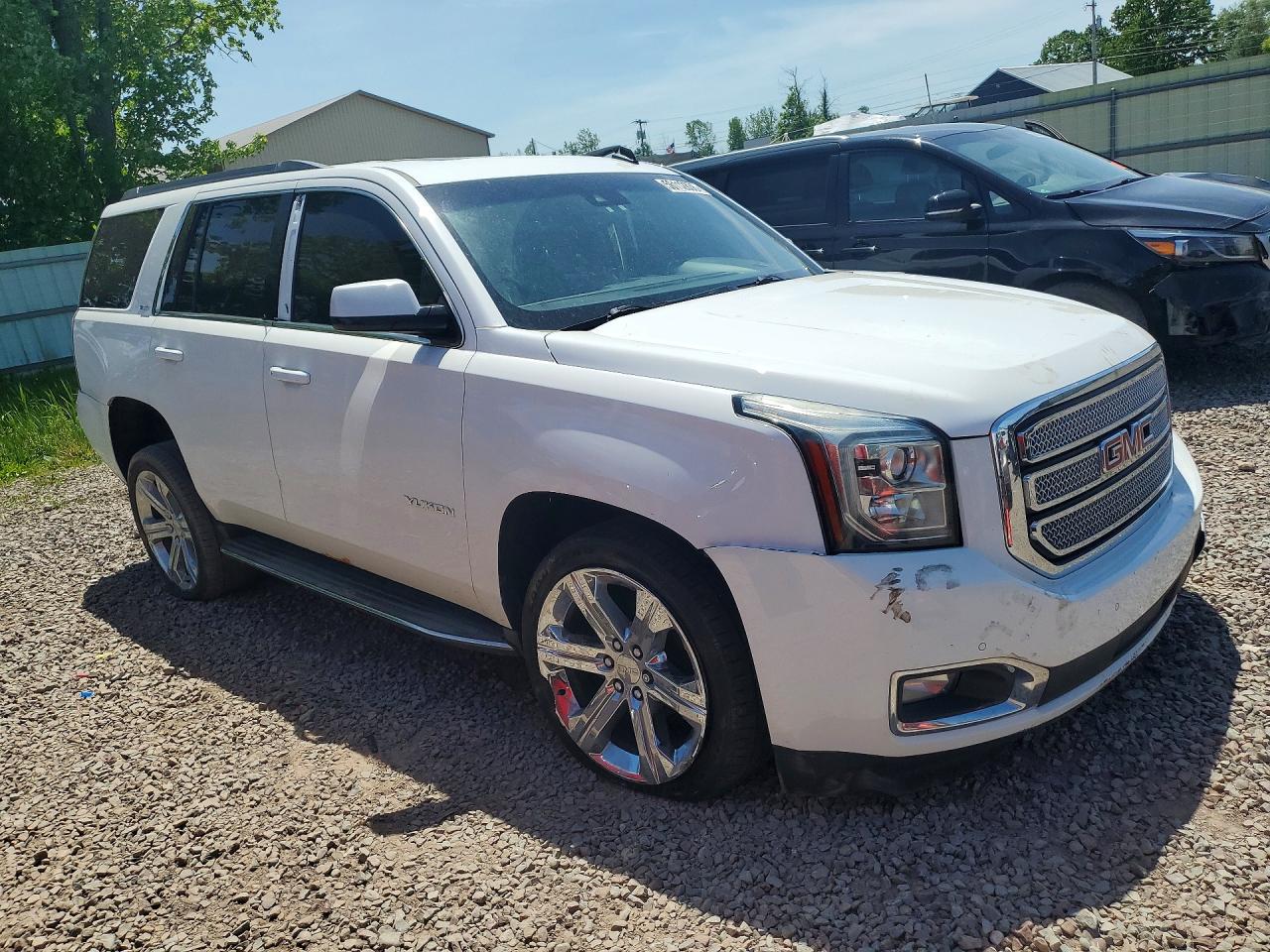 2015 Gmc Yukon Slt White vin: 1GKS2BKC5FR267651