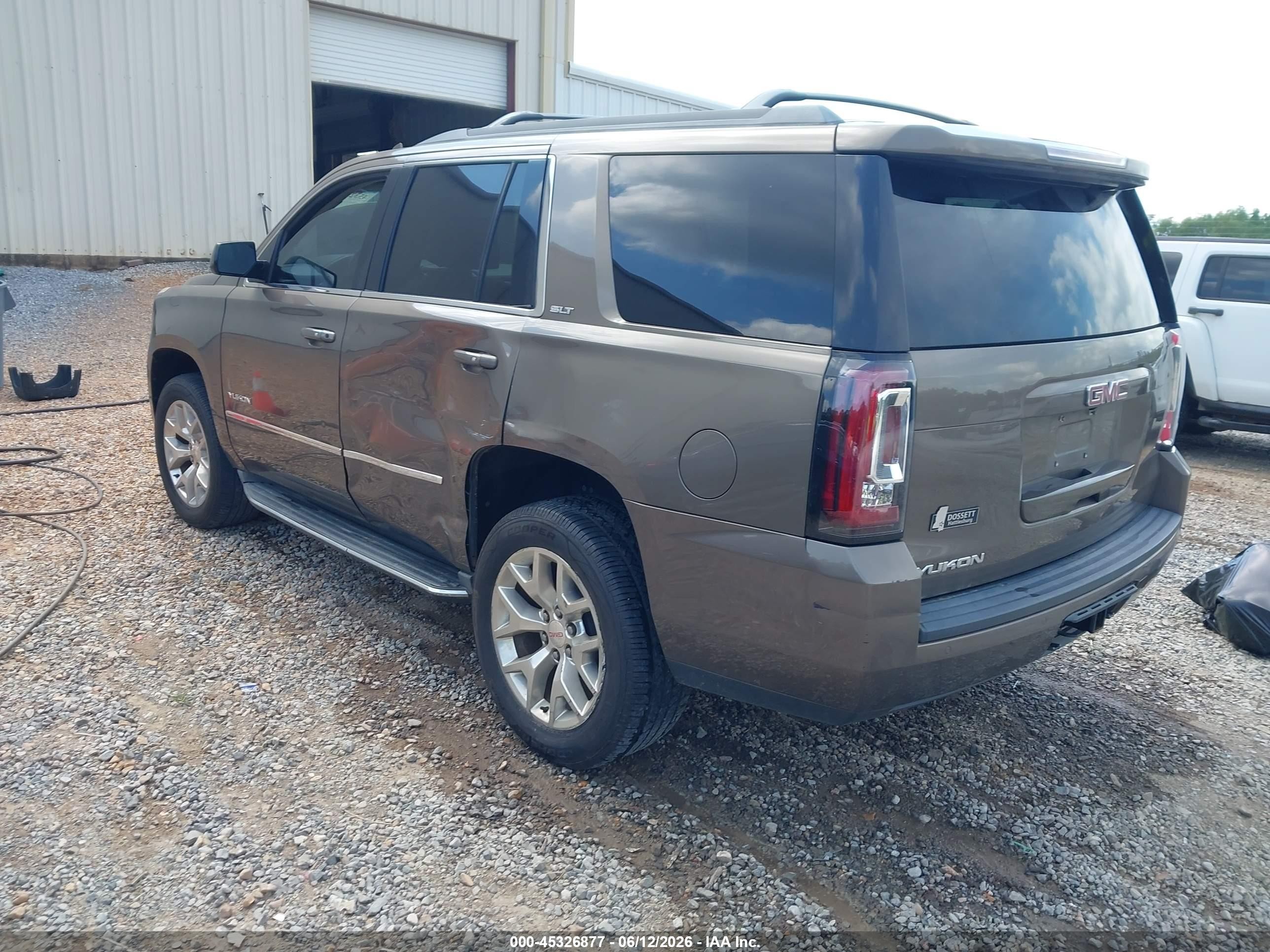 2015 Gmc Yukon Slt Черный vin: 1GKS2BKC5FR613567