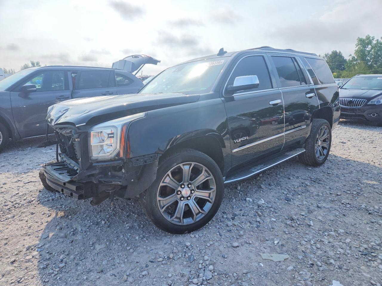 2015 Gmc Yukon Slt Black vin: 1GKS2BKC5FR664860