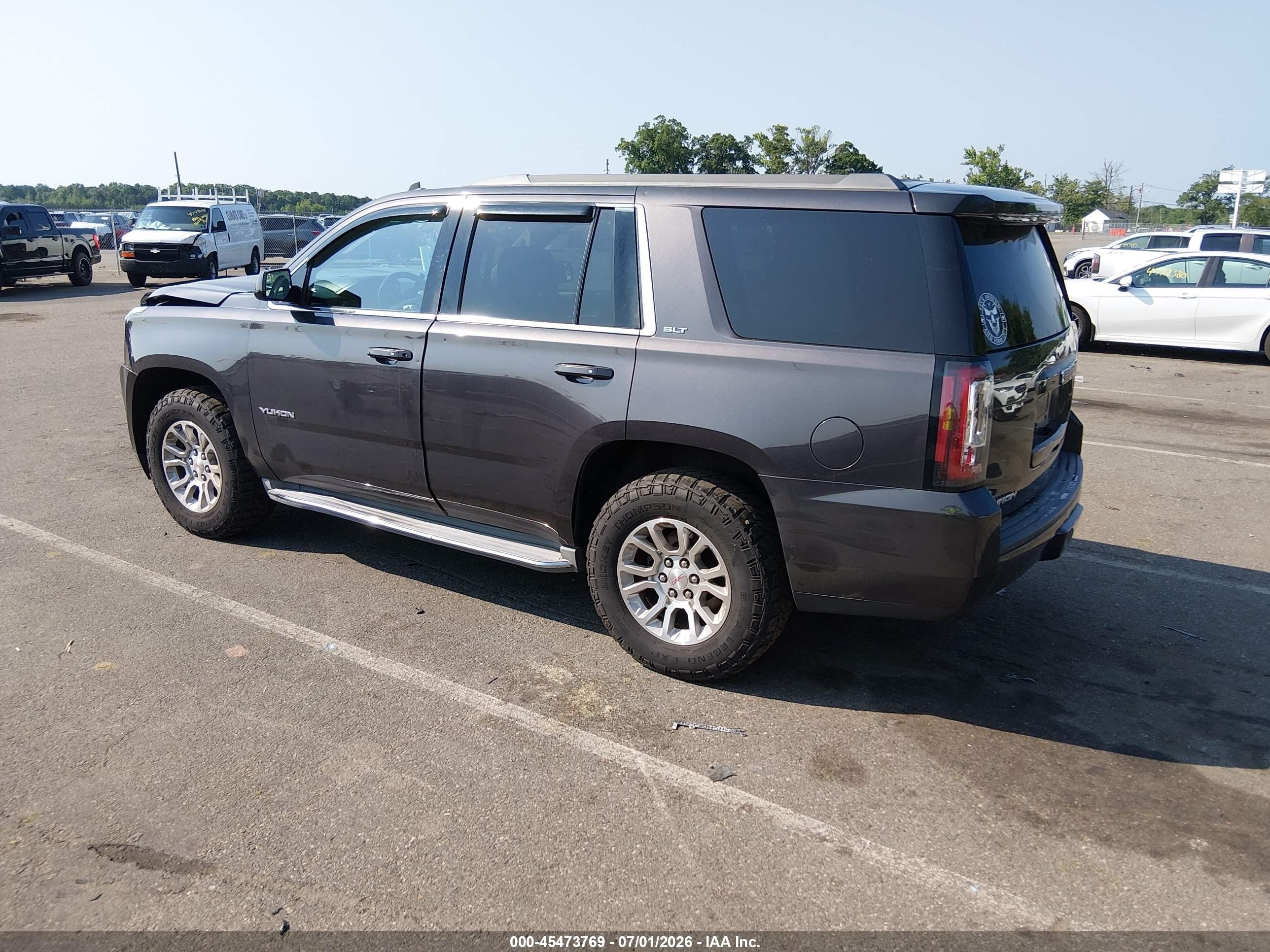 2015 Gmc Yukon Slt Black vin: 1GKS2BKC6FR188327