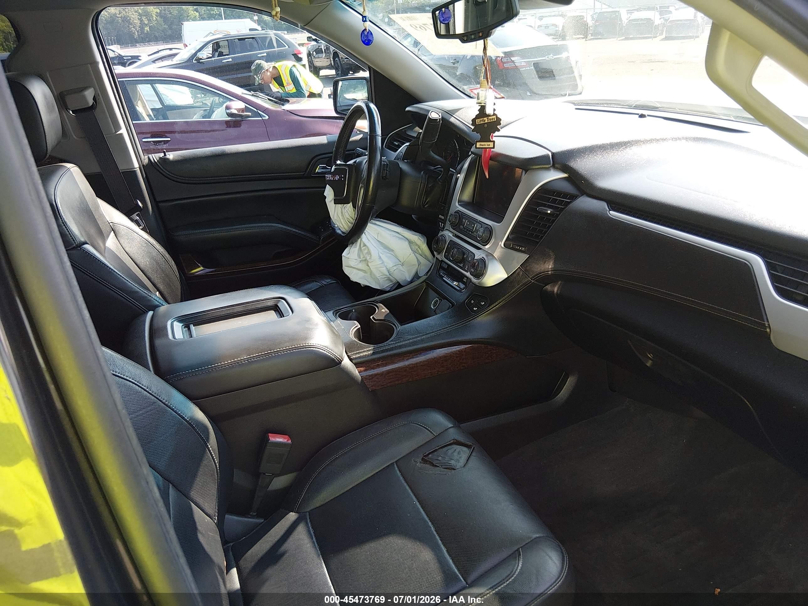 2015 Gmc Yukon Slt Black vin: 1GKS2BKC6FR188327