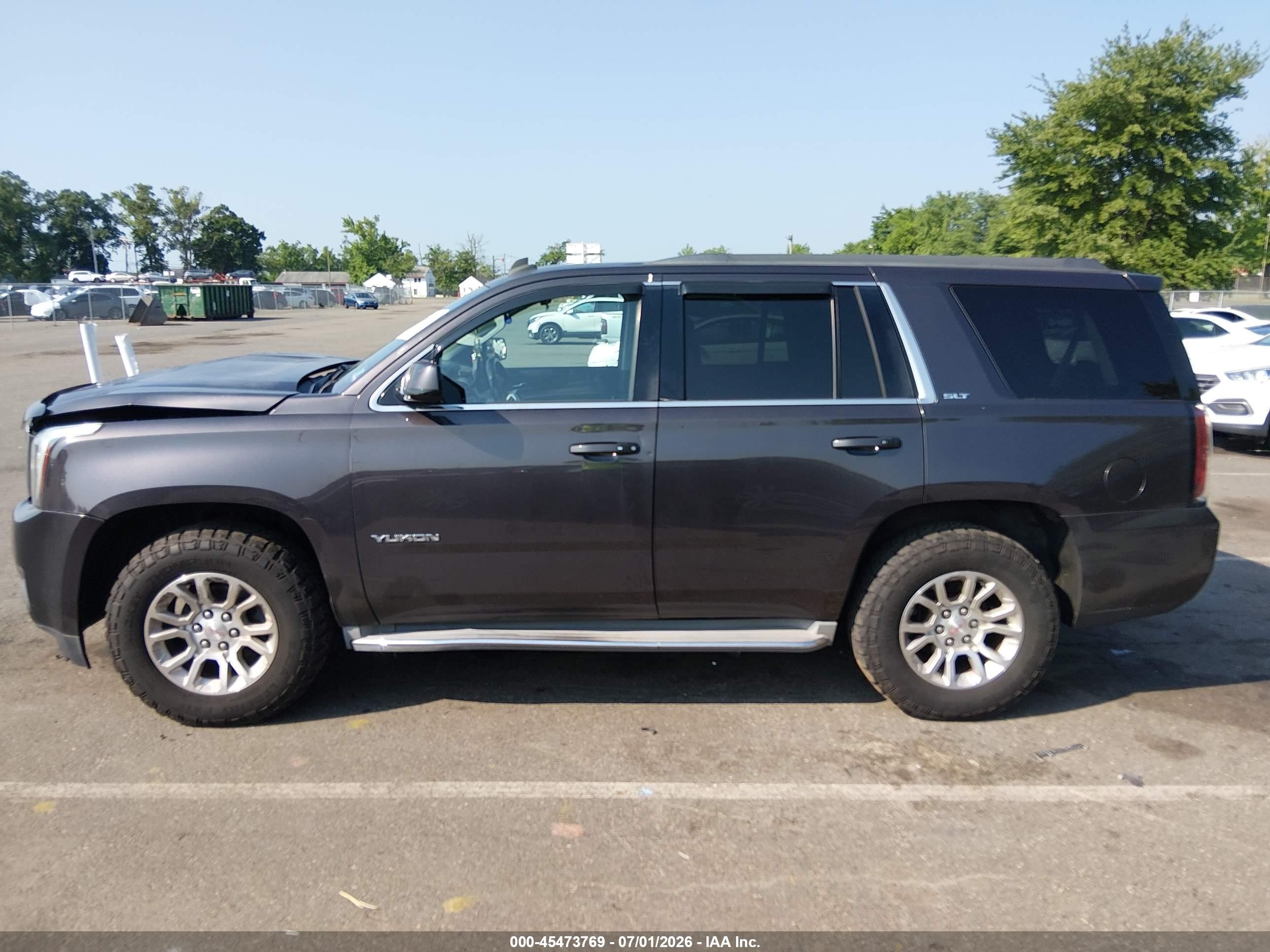 2015 Gmc Yukon Slt Black vin: 1GKS2BKC6FR188327