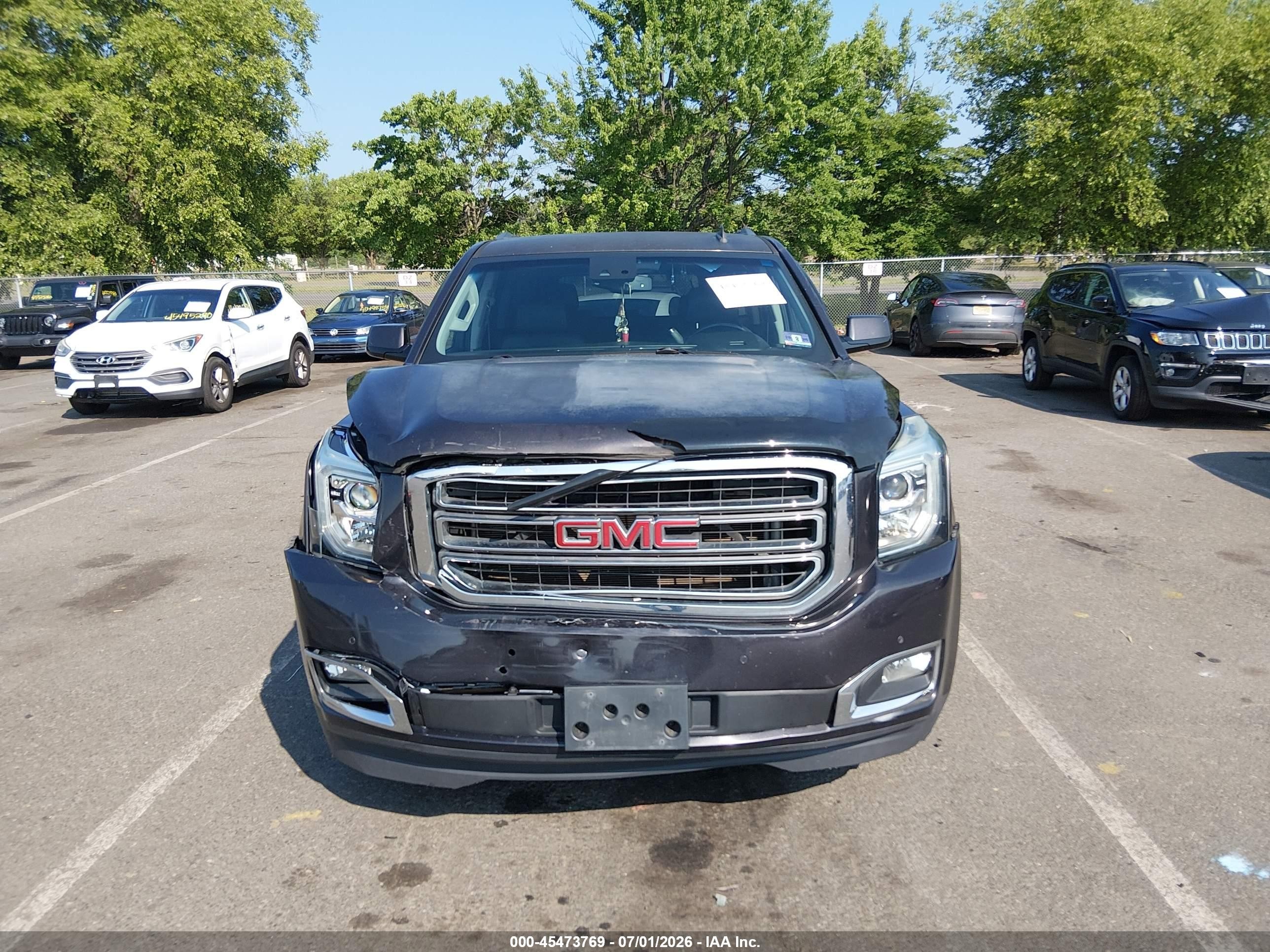 2015 Gmc Yukon Slt Black vin: 1GKS2BKC6FR188327