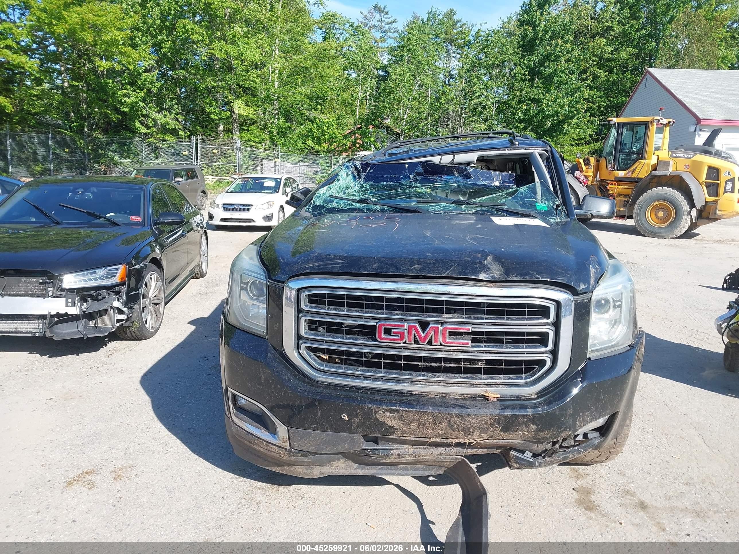 2015 Gmc Yukon Slt Black vin: 1GKS2BKC6FR671591