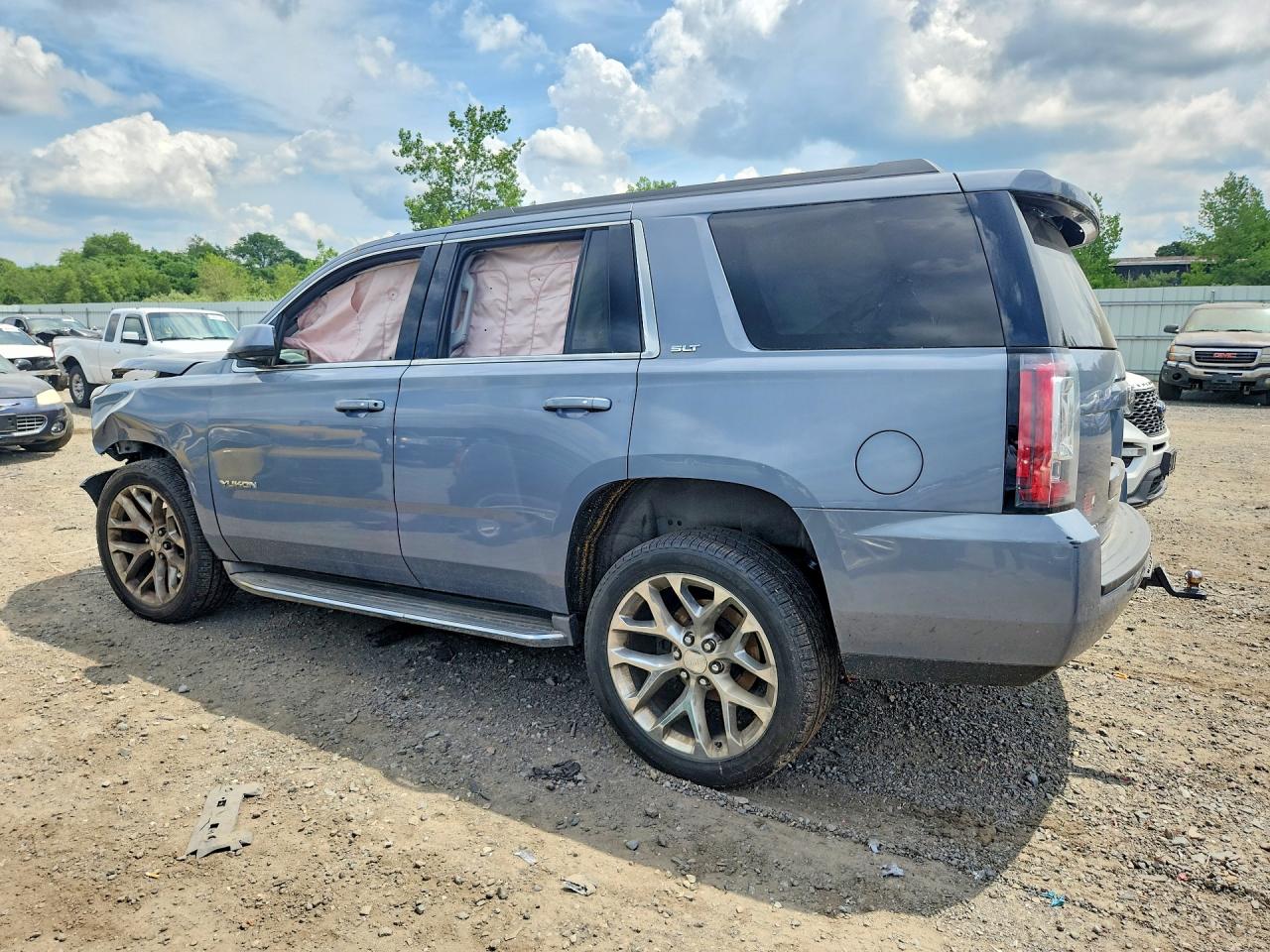 2015 Gmc Yukon Slt Gray vin: 1GKS2BKC6FR691839