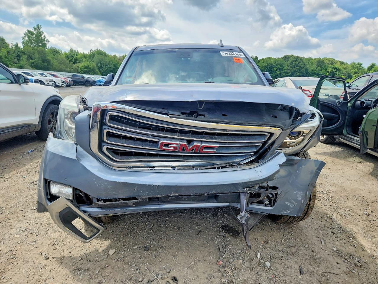 2015 Gmc Yukon Slt Gray vin: 1GKS2BKC6FR691839