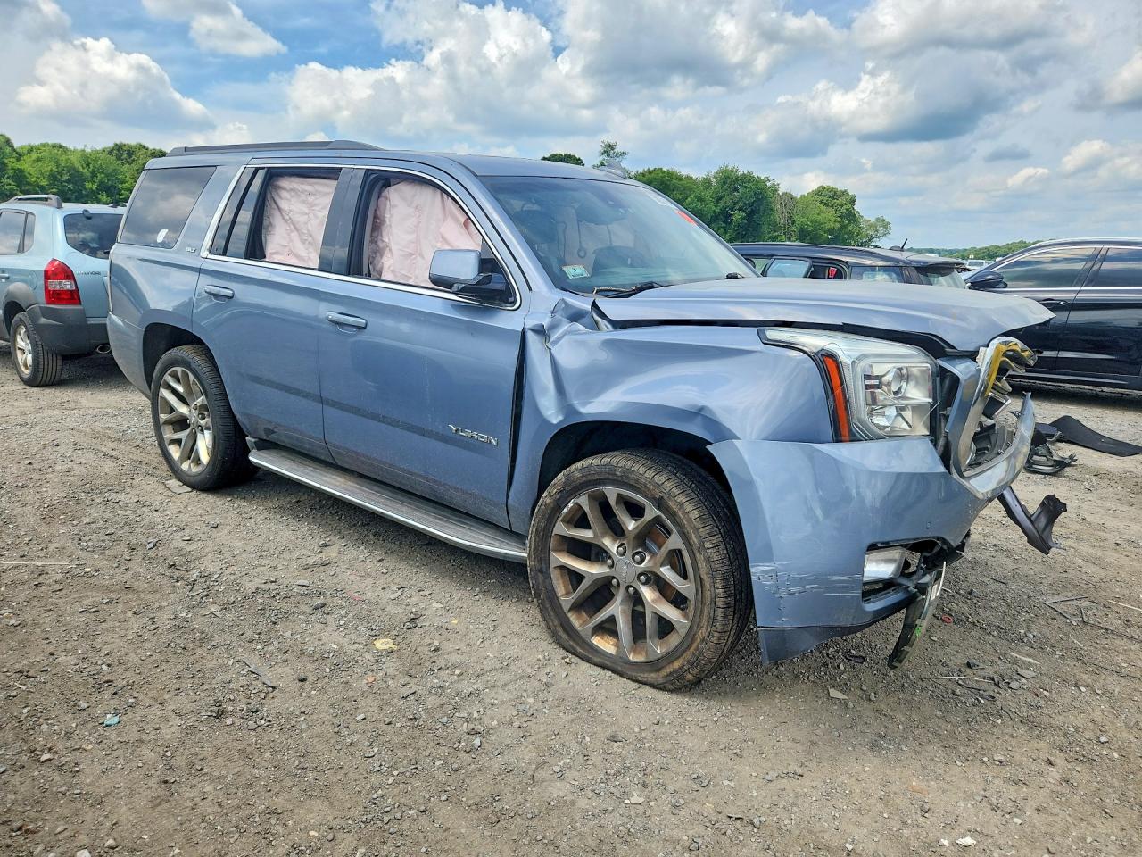 2015 Gmc Yukon Slt Gray vin: 1GKS2BKC6FR691839