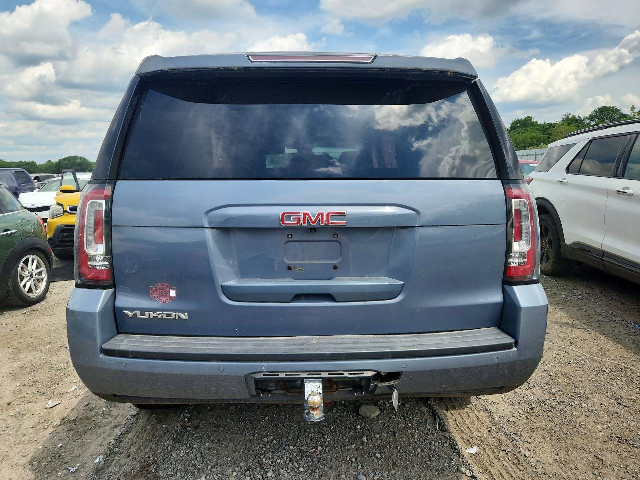 2015 Gmc Yukon Slt Gray vin: 1GKS2BKC6FR691839