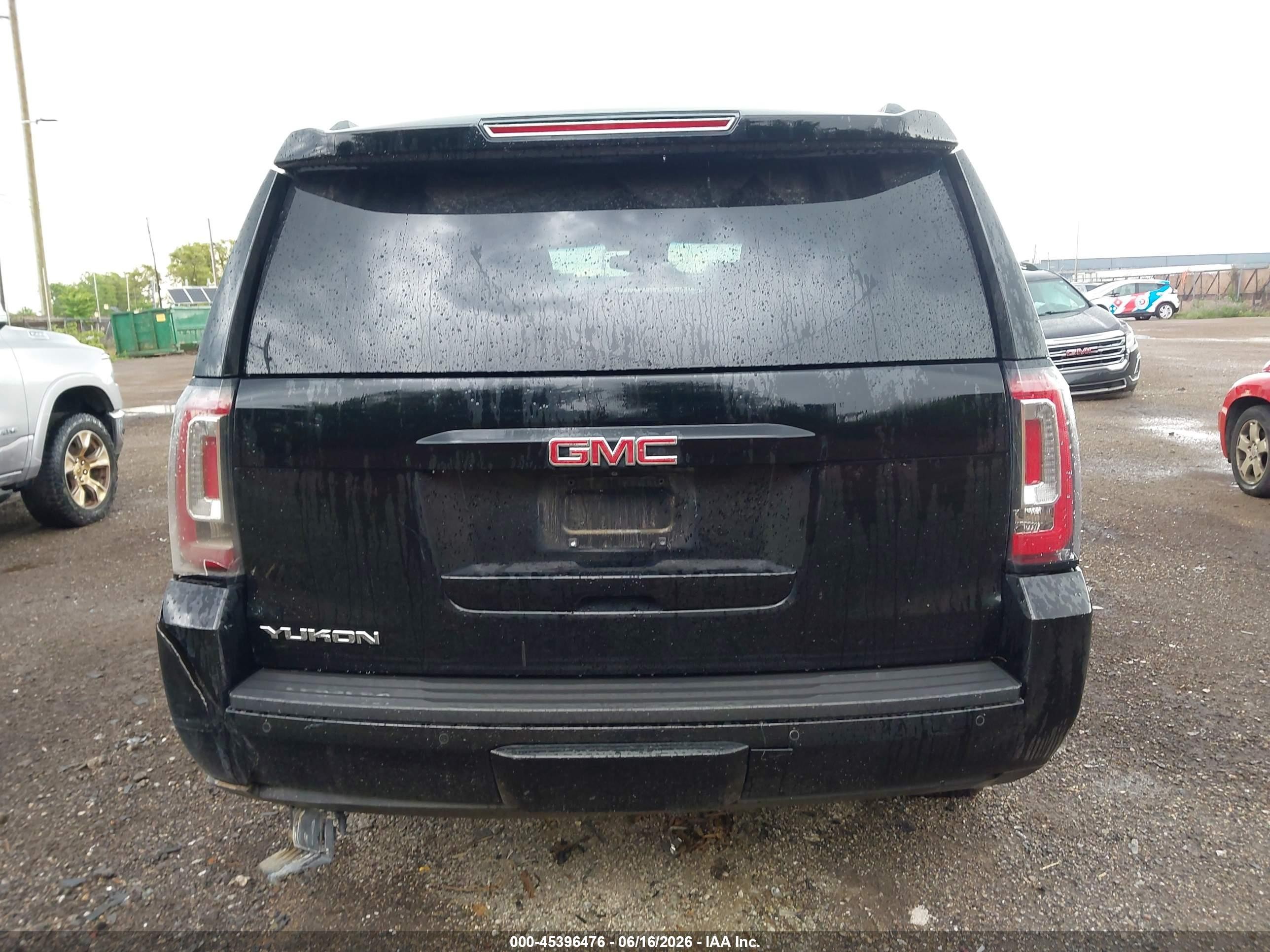 2015 Gmc Yukon Slt Black vin: 1GKS2BKC7FR528844