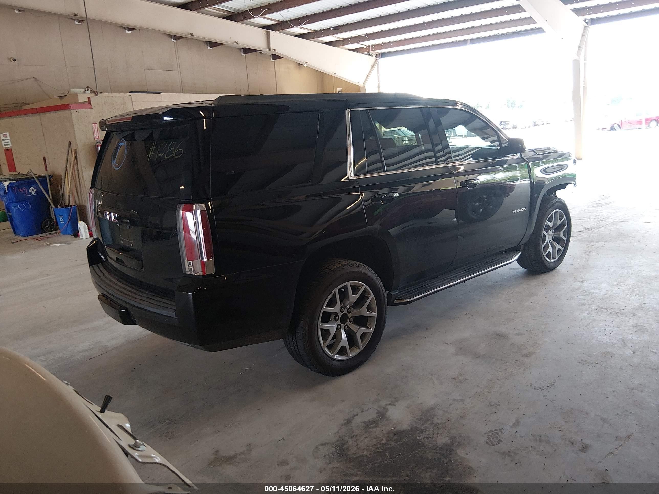 2015 Gmc Yukon Slt Черный vin: 1GKS2BKC7FR545787