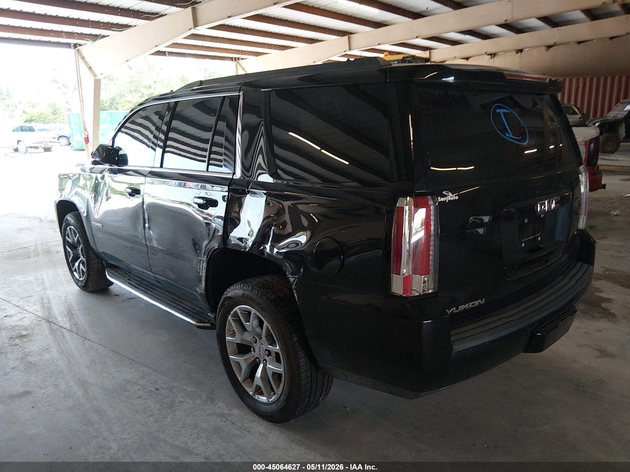 2015 Gmc Yukon Slt Черный vin: 1GKS2BKC7FR545787