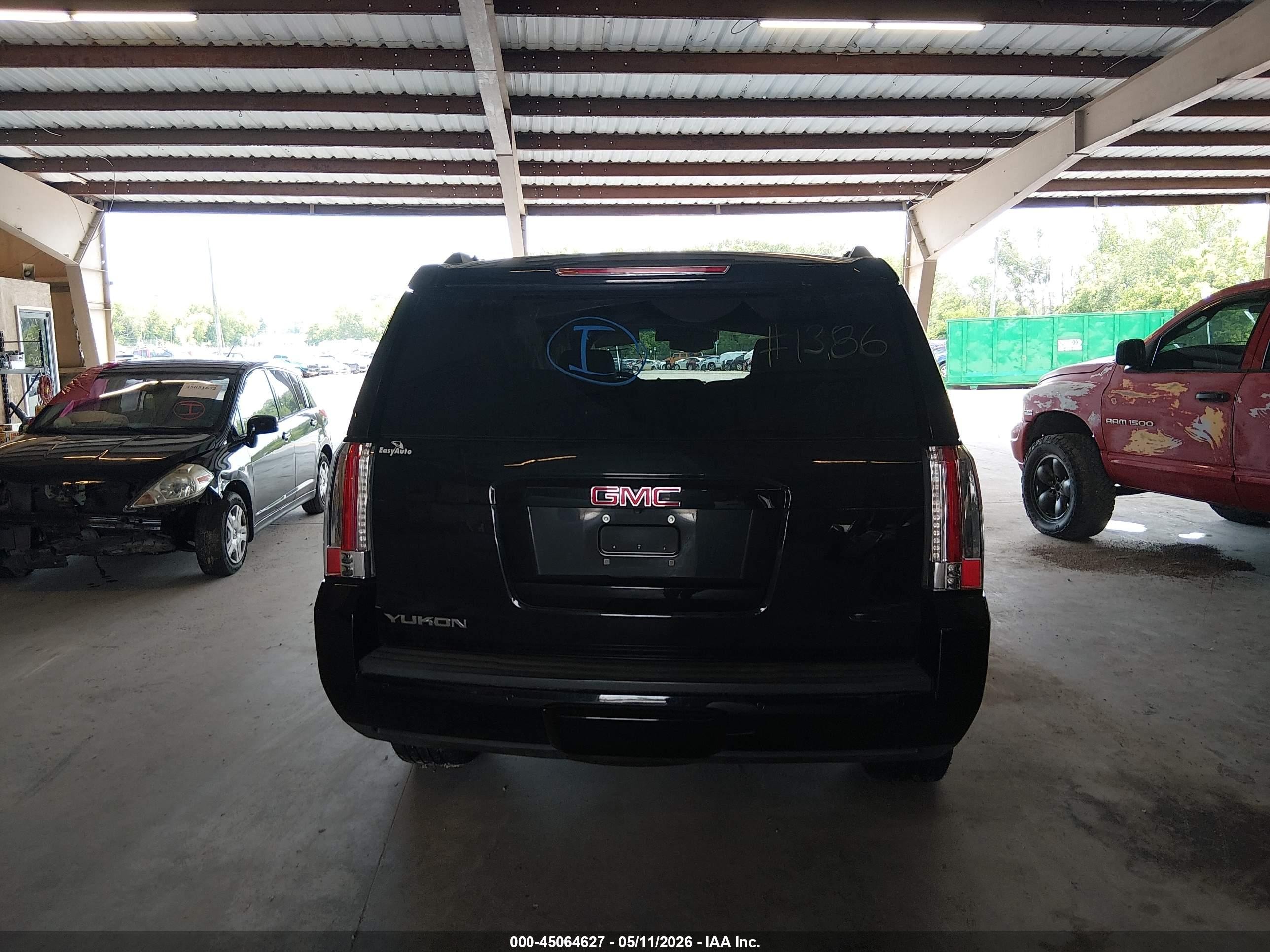 2015 Gmc Yukon Slt Черный vin: 1GKS2BKC7FR545787