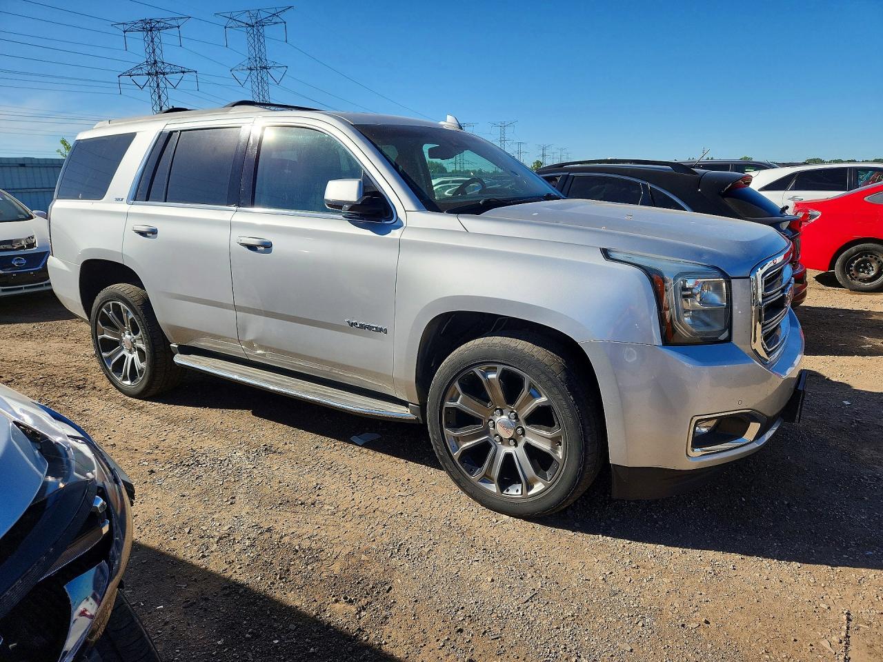 2016 Gmc Yukon Slt Silver vin: 1GKS2BKC7GR276255
