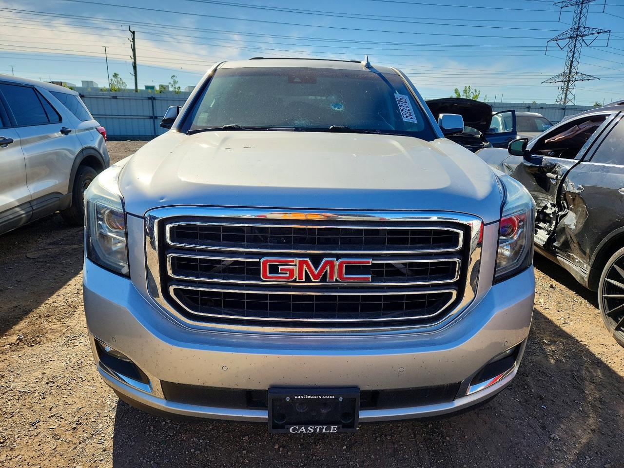 2016 Gmc Yukon Slt Silver vin: 1GKS2BKC7GR276255