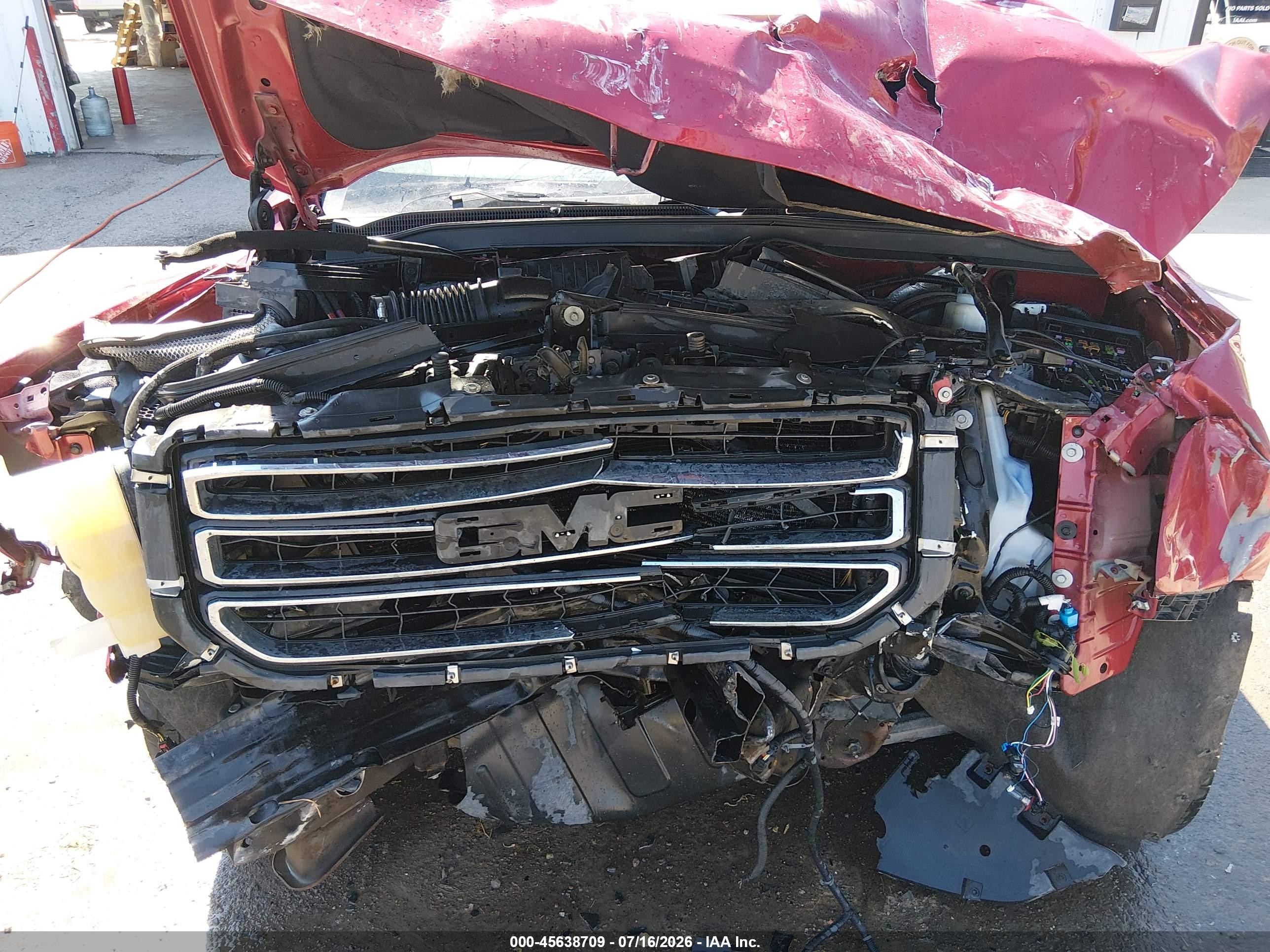 2015 Gmc Yukon Slt Red vin: 1GKS2BKC8FR190662