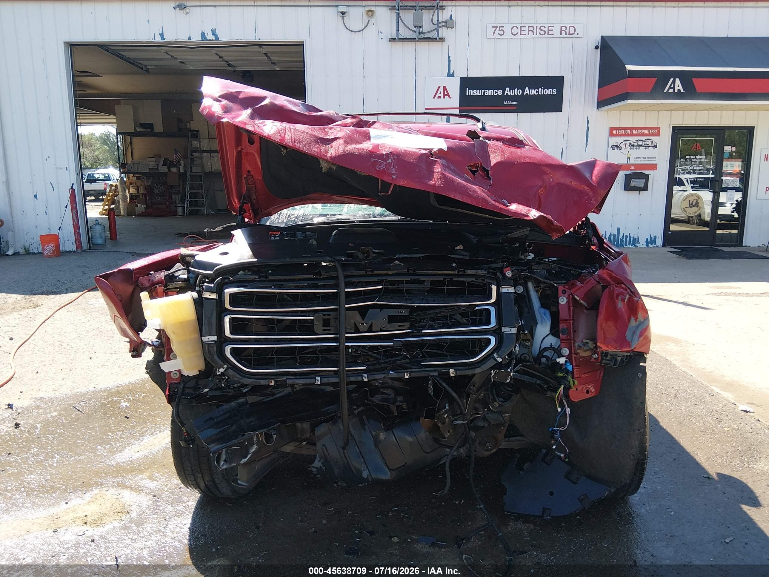 2015 Gmc Yukon Slt Red vin: 1GKS2BKC8FR190662