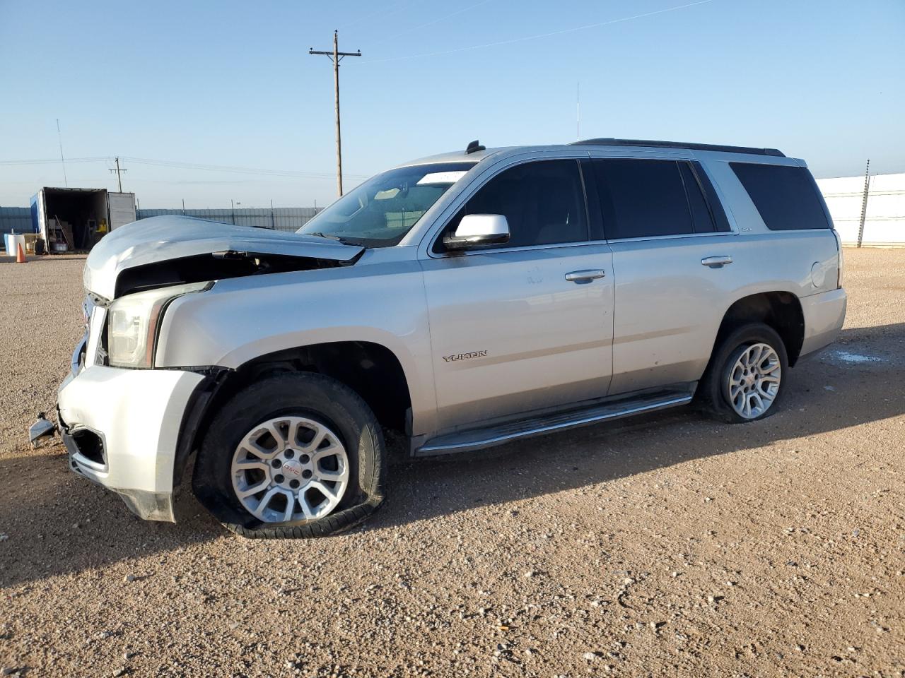 2015 Gmc Yukon Slt Silver vin: 1GKS2BKC9FR233485