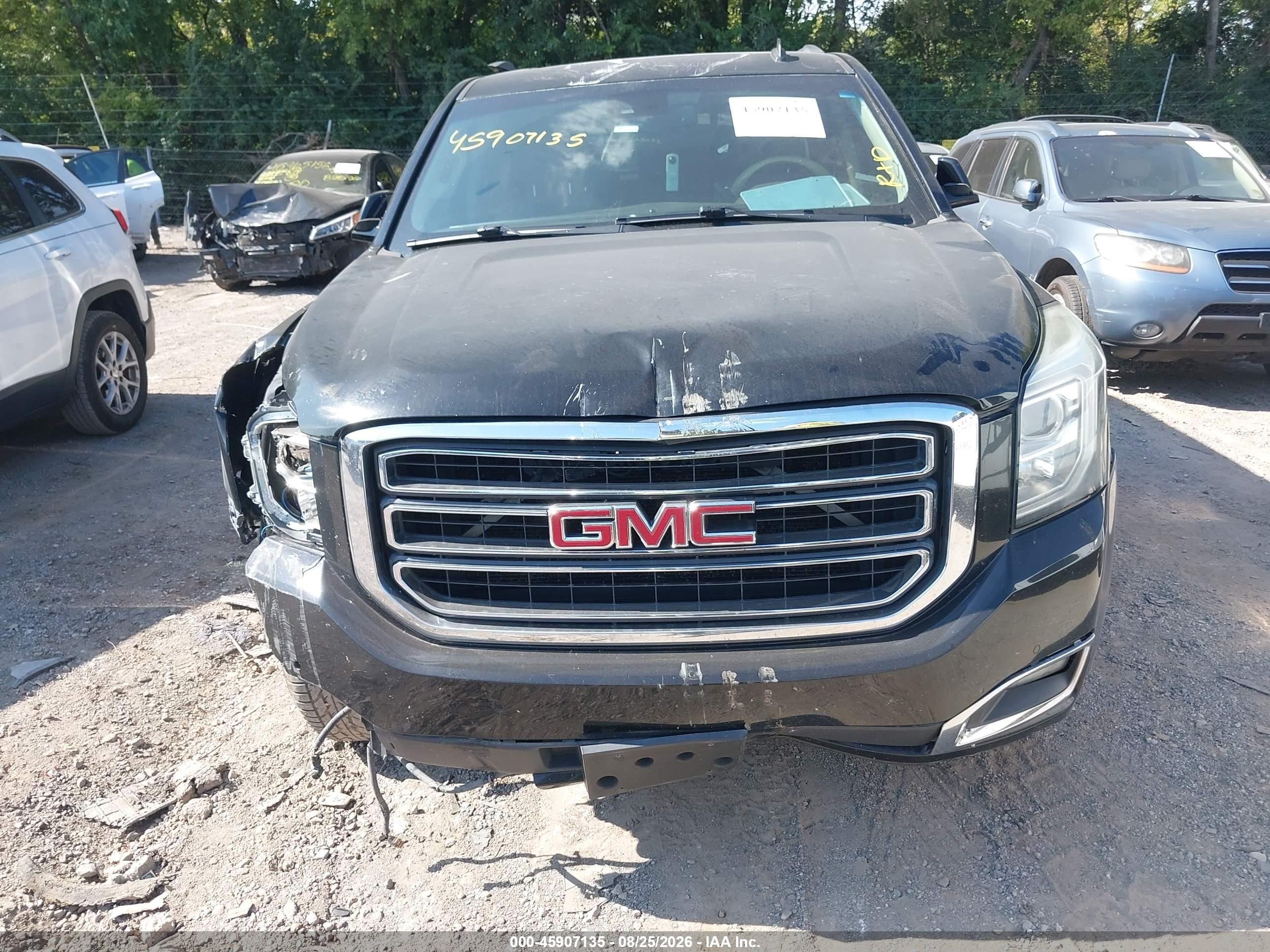 2015 Gmc Yukon Slt Black vin: 1GKS2BKC9FR309660